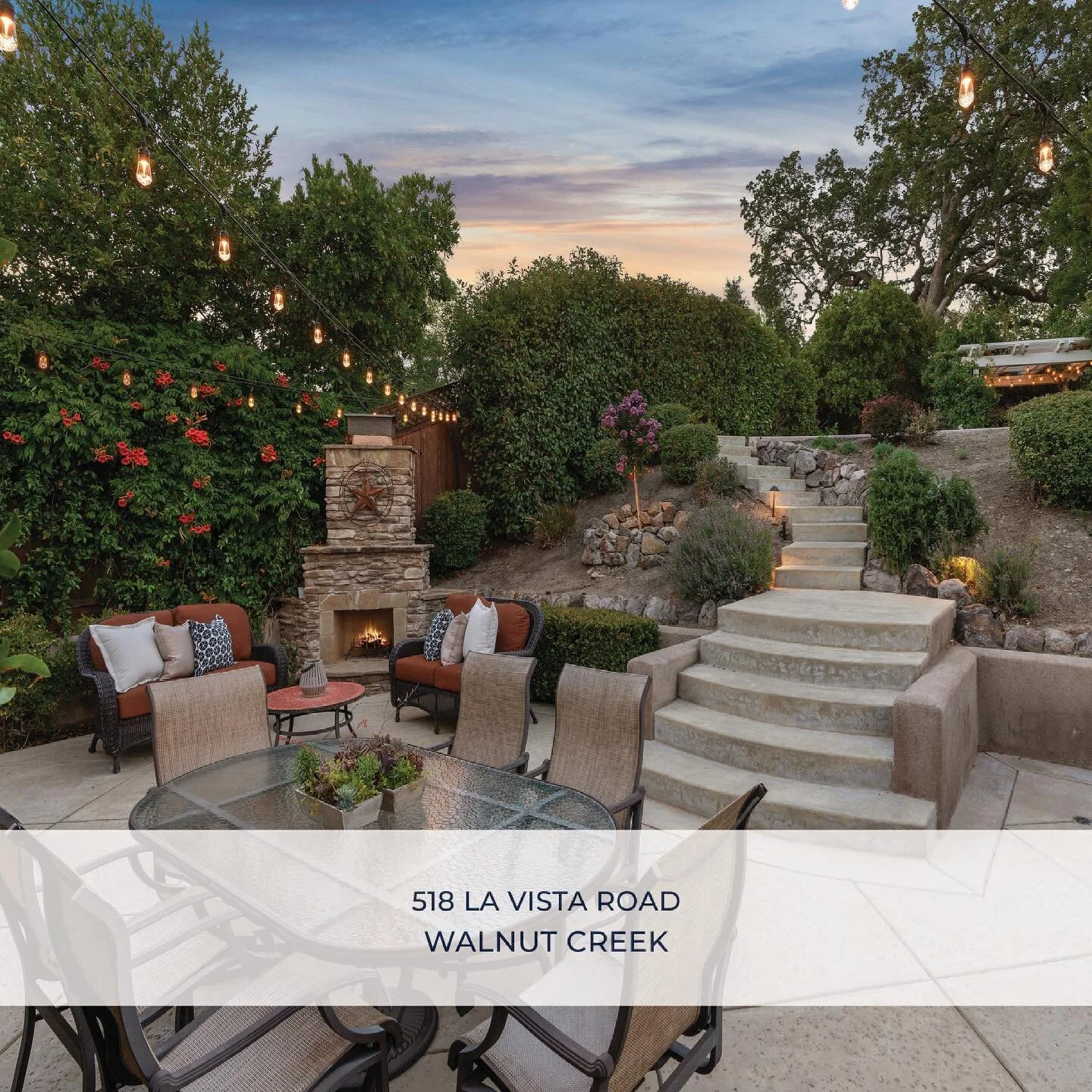 Keep cool with these new listings 🤩

518 La Vista Road, Walnut Creek
4BR &middot; 3BA &middot; 1,990 SF &middot; .36 Acre Lot
Listing Price: $1,625,000
Listing Agent: Erica Misasi, DRE: 02027240
 
1517 Ridgewood Road, Pleasanton
4BR &middot; 2.5BA &