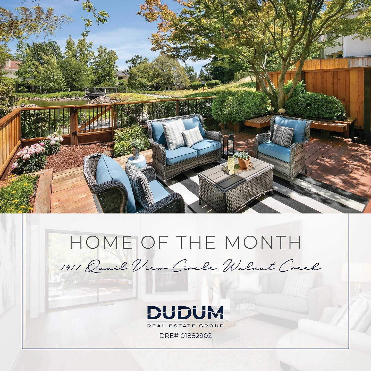 July 2021 | Home of the Month ✨

📍1417 Quail View Circle, Walnut Creek 
🔹3 Bedrooms
🔹3.5 Bathrooms
🔹2,145 SF
🔹Townhouse 
🔹List Price $1,150,000

Sherry Hutchens &amp; Adam Hamalian, DRE: 01320608 | 01917597

#homeofthemonth #july2021 #walnutcre