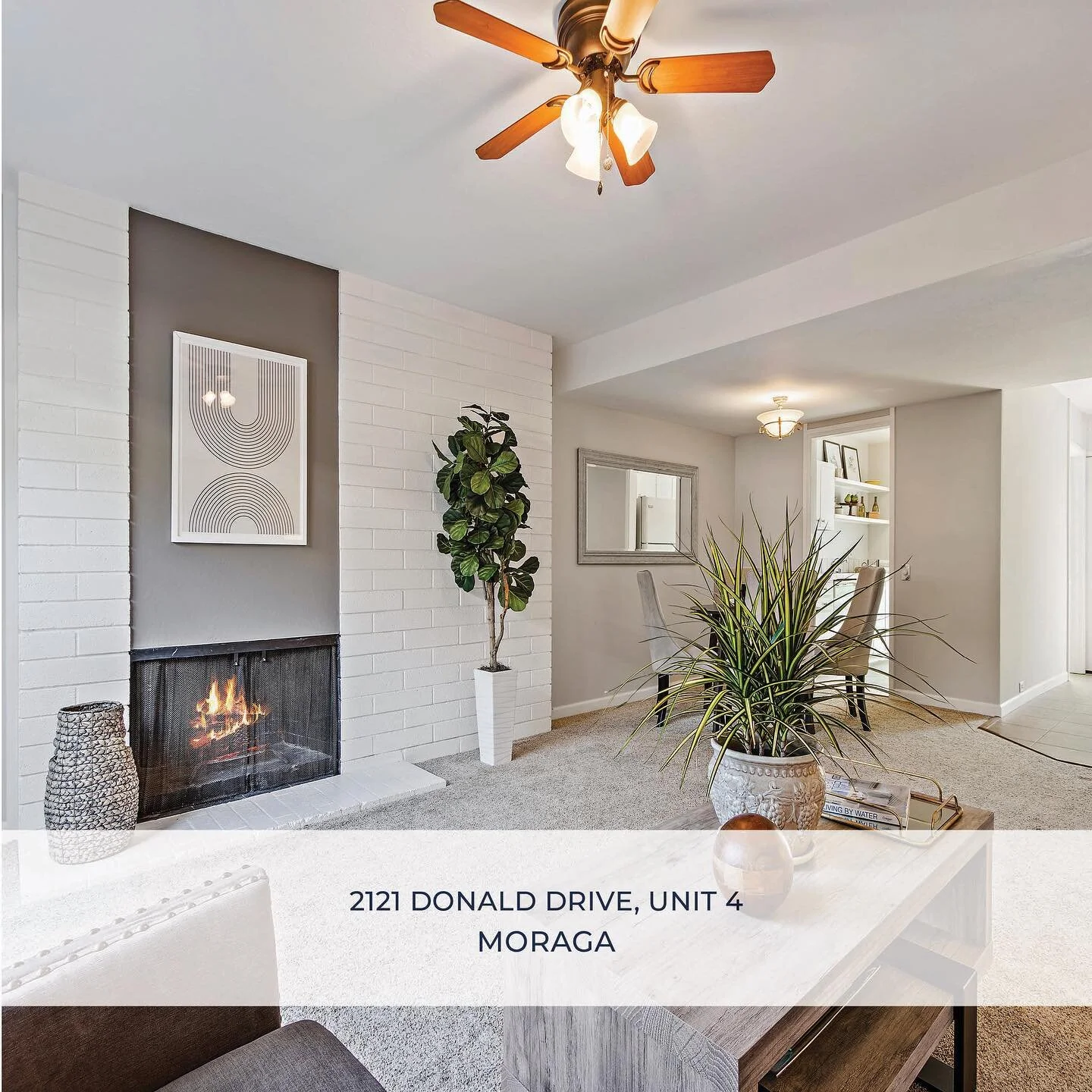Wishing you a happy Monday, check out today's new listings 👍 

2121 Donald Drive, Unit 4, Moraga 
2BR &middot; 1.5BA &middot; 1,224 SF &middot; Condo 
Listing Price: $529,000
Listing Agent: Ruth Eddy, DRE: 01313819 

527 Chestnut Street, Brentwood 
