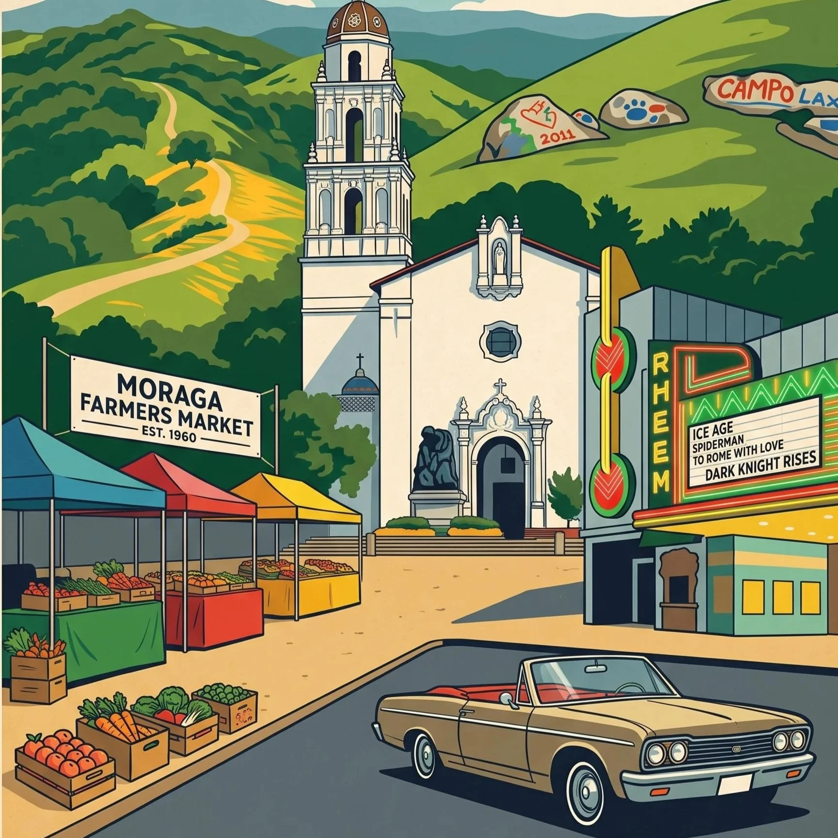 Life in Moraga, California: Where the Hills Have it All