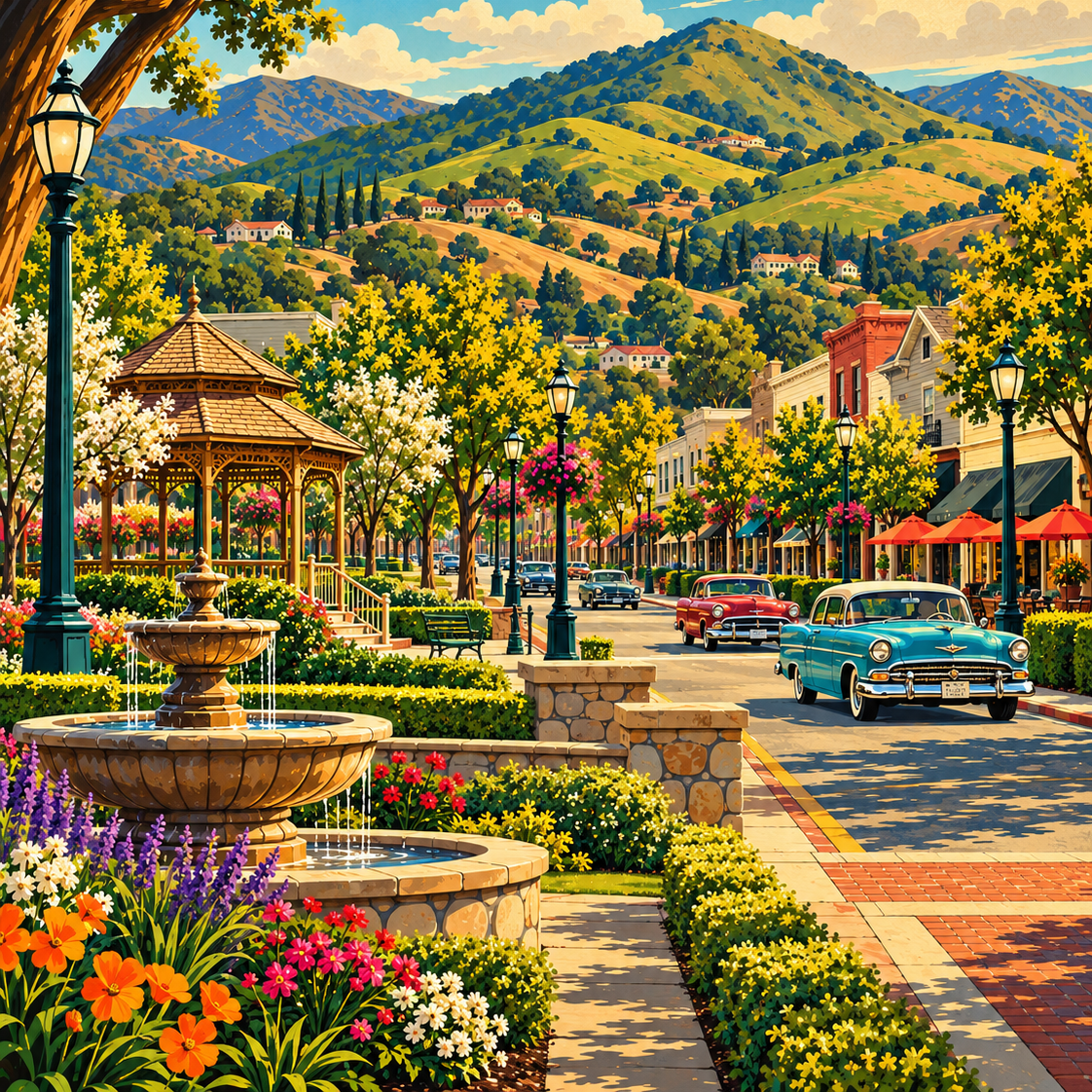 Life in Clayton, California:  