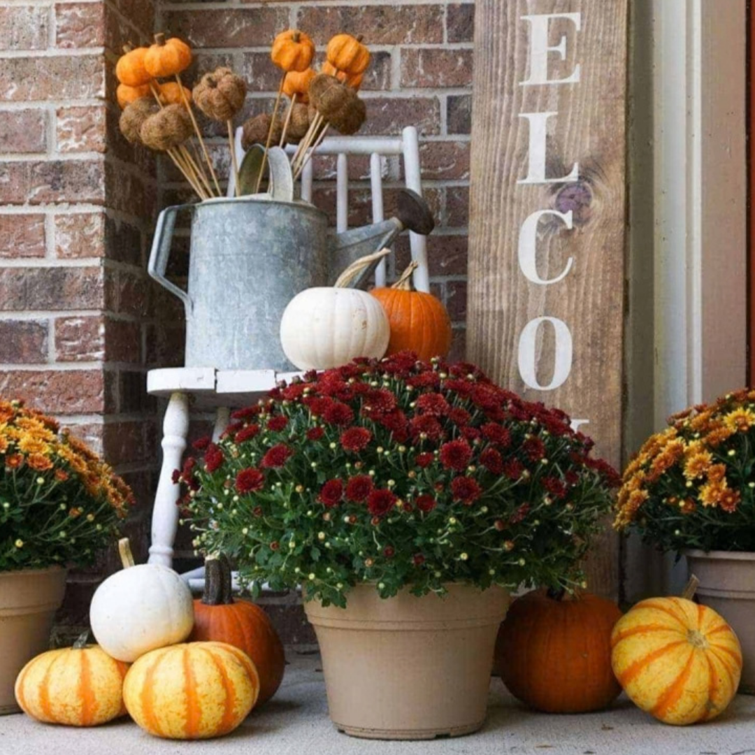 Fall Porch Decor: