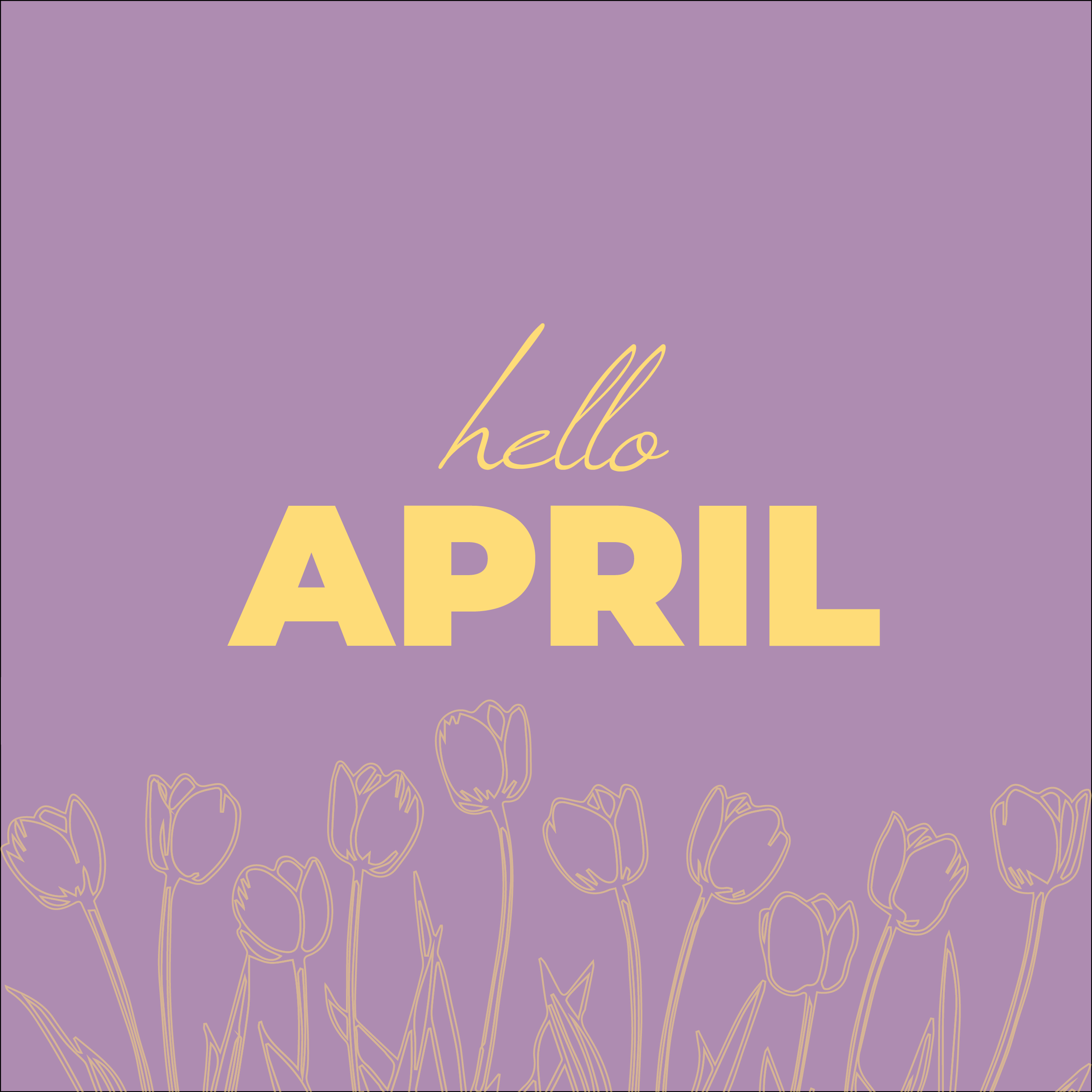 tulips, spring colors, april