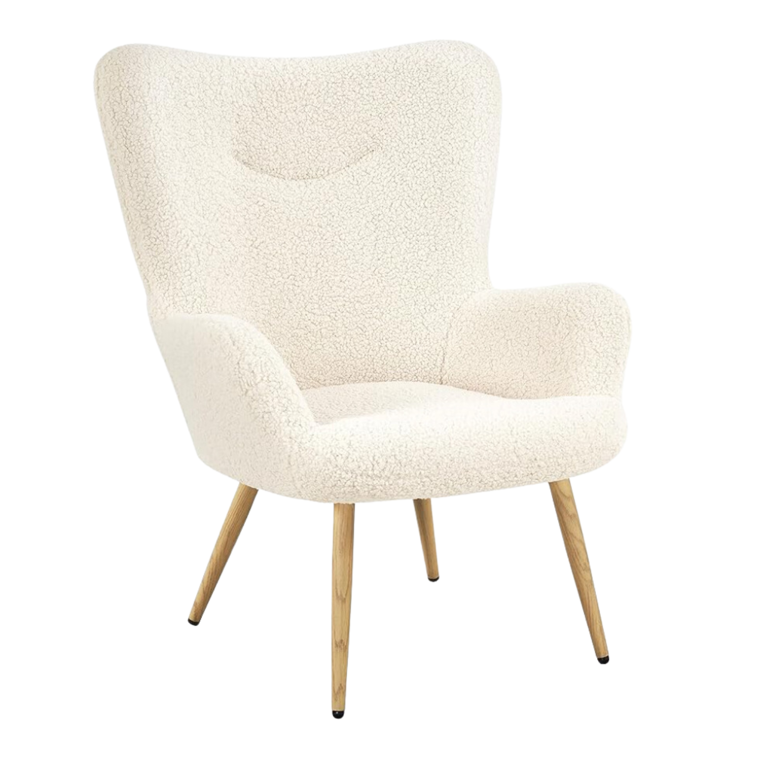 Sherpa Wingback Chairs