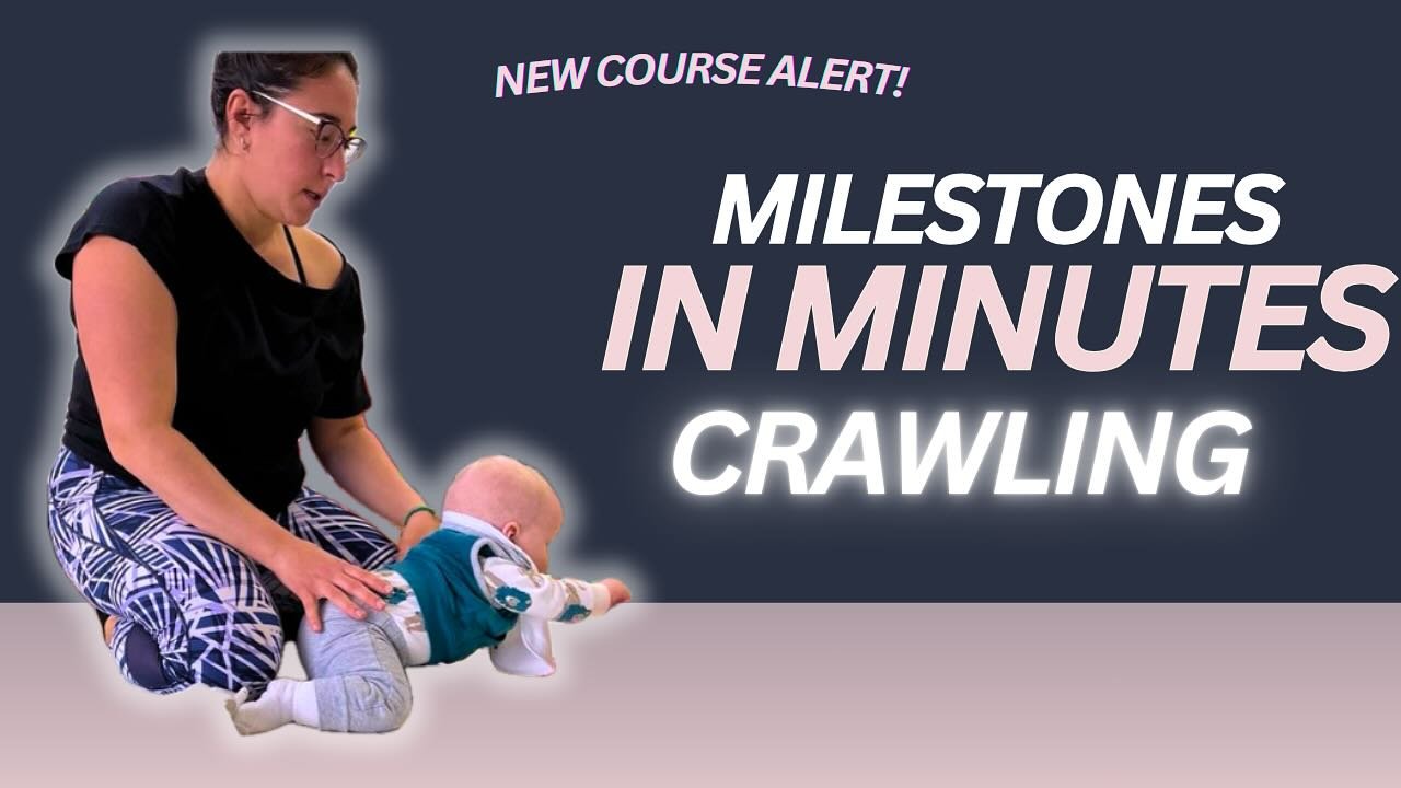 Don&rsquo;t skip it! 

Learn my 3 favorite moves to crawl online, in 15 mins!

Www.milestonesinmotionptw.com/crawling