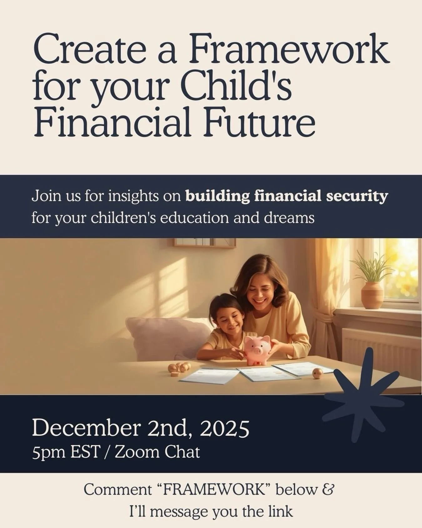 $$$ Between the 3 kids, I have saved a sizable amount in 6ish years. 

That means by the time kids are ready to buy a house, they will have a down payment. 

Like dear old dad did for me. 

JOIN US. We&rsquo;ll tell you how were doing it. 

Honestly,