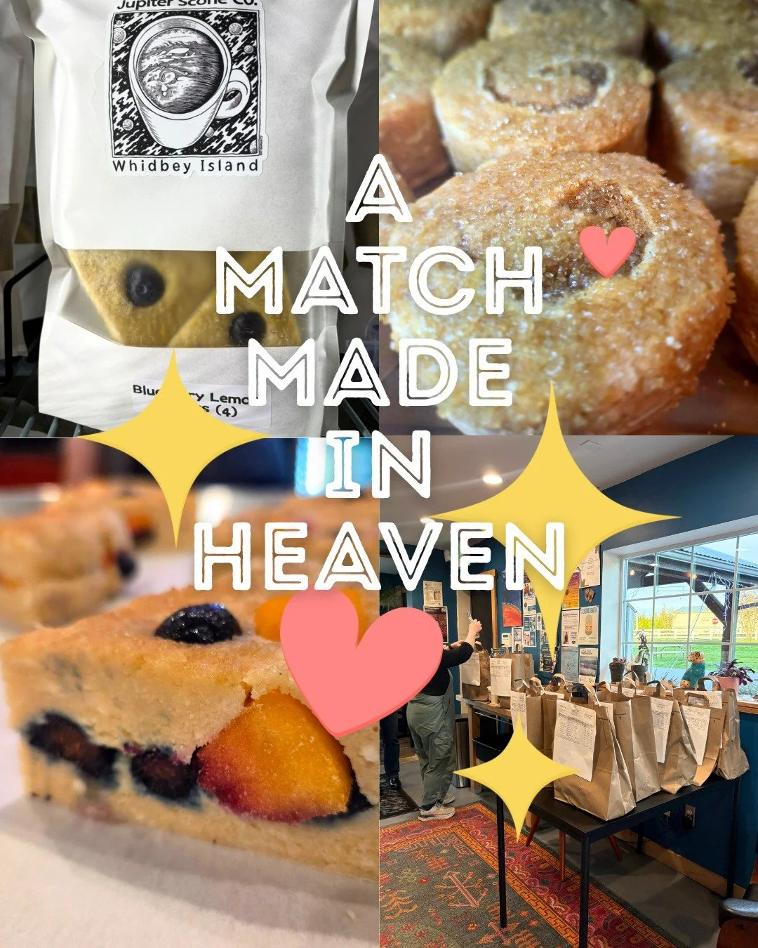 Jupiter Coffee scones delivered directly to your doorstep? Yeah, that&rsquo;s possible now. 😎 Jupiter Coffee is now offering their wildly popular take-and-bake scones on the Food Hub!

✨ Now available across Whidbey Island
💝 Last chance to order be