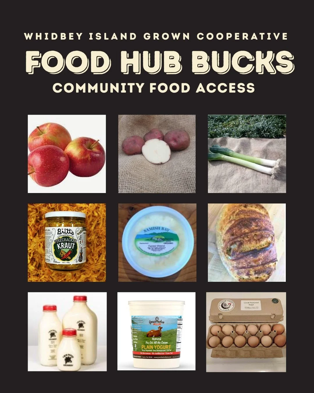 🌿 It&rsquo;s a new month &mdash; and we&rsquo;re opening applications for Food Hub Bucks!

Food Hub Bucks is our individual match program offering $25 vouchers for local food to community members experiencing food insecurity or limited income.

Soft
