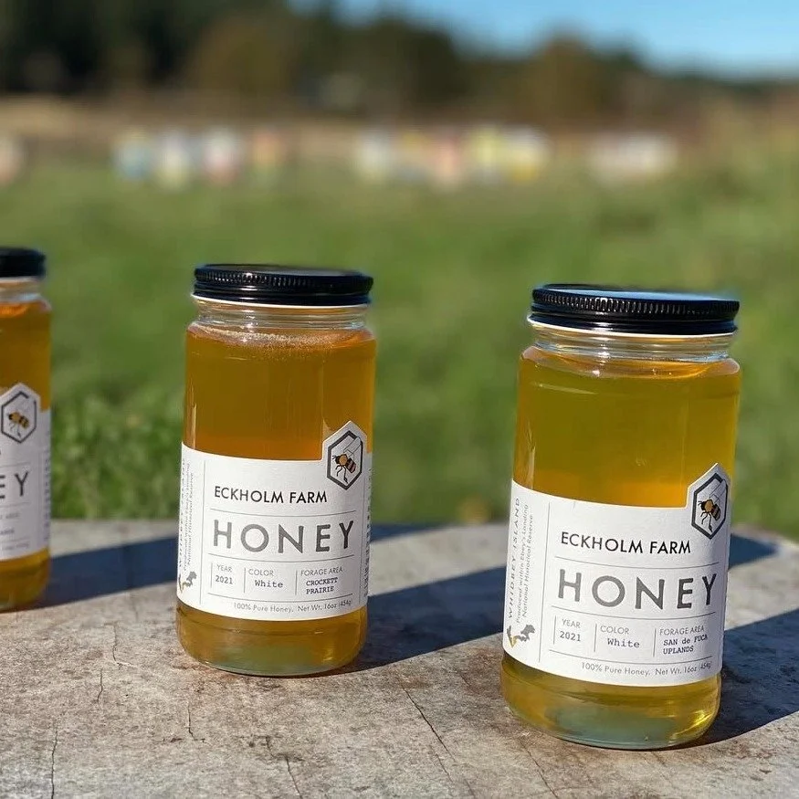 Meet the Producer: Eckholm Farm! 🍯

Eckholm Farm is a historic, small-scale farm within Ebey's Landing National Historical Reserve in Coupeville, offering agricultural commodities and value-added farm products.

While the farm produces berries, frui