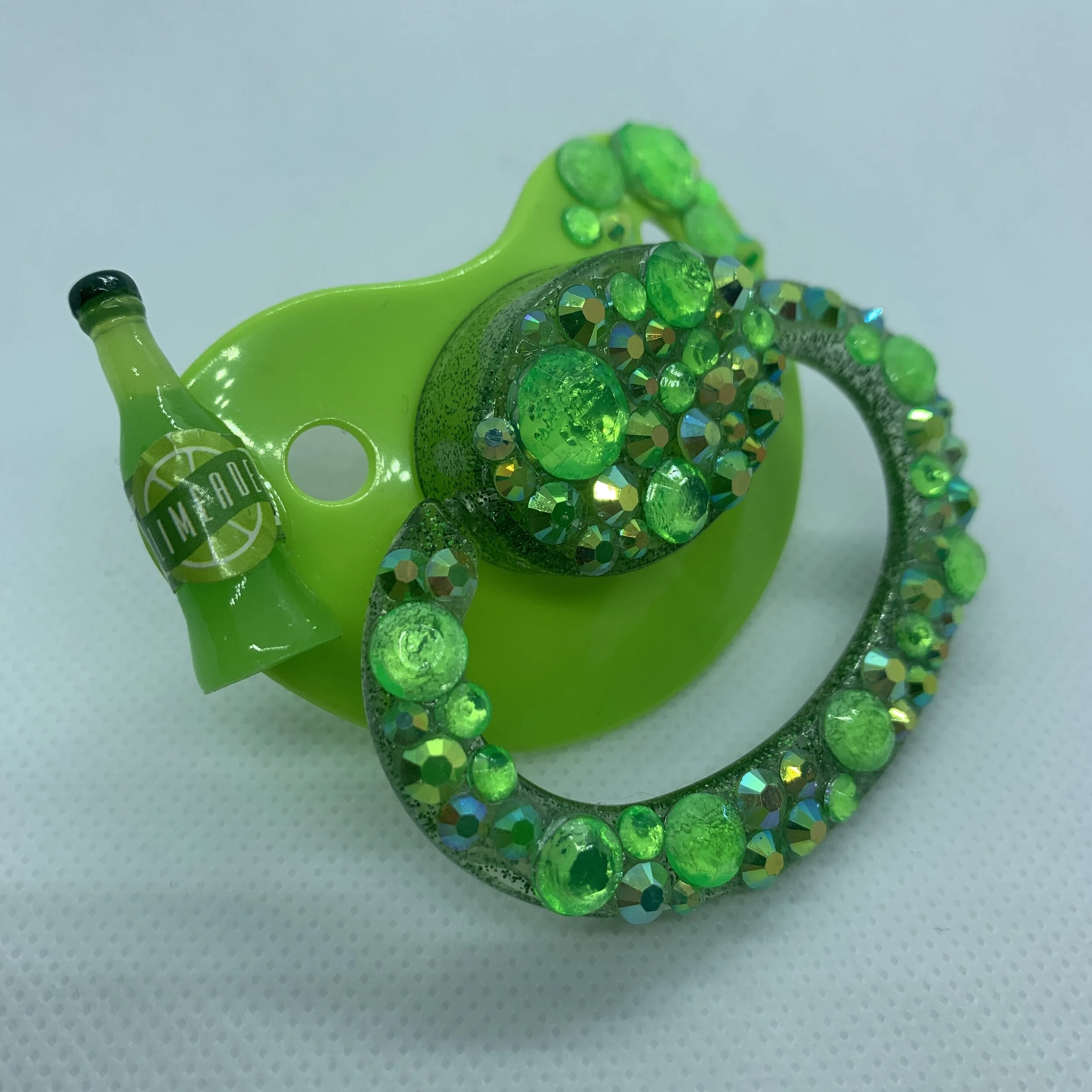 thumbnail image 2 of Adult Bottle With Big Sized Pacifier， Printed Non-Drip Bottle, 8 Ounce 2 of 14
