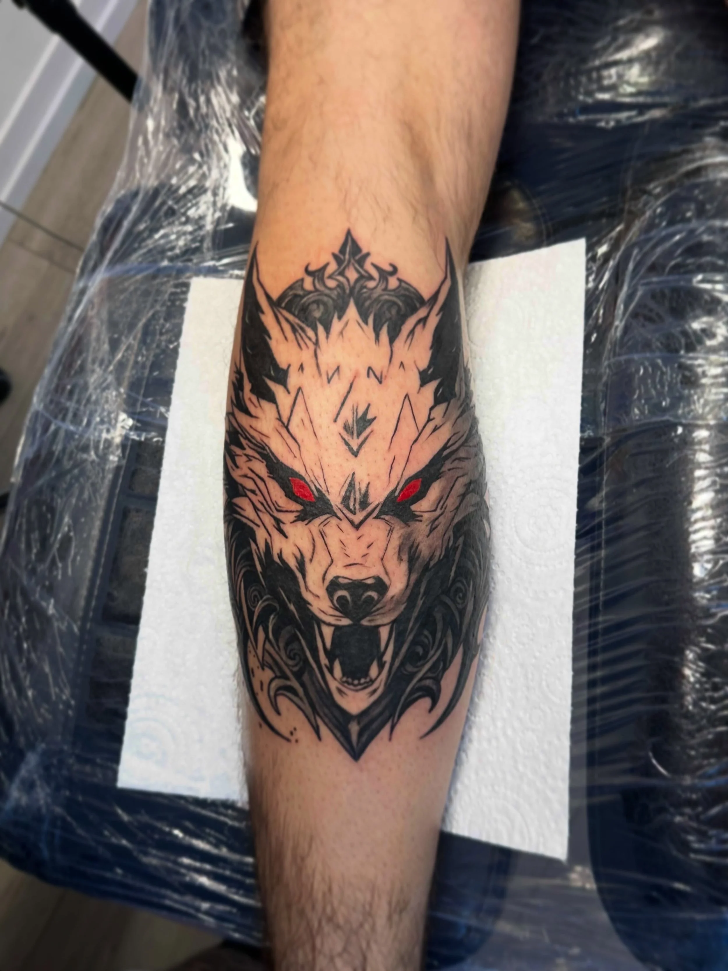 Wolf head for @scarx117 🐺