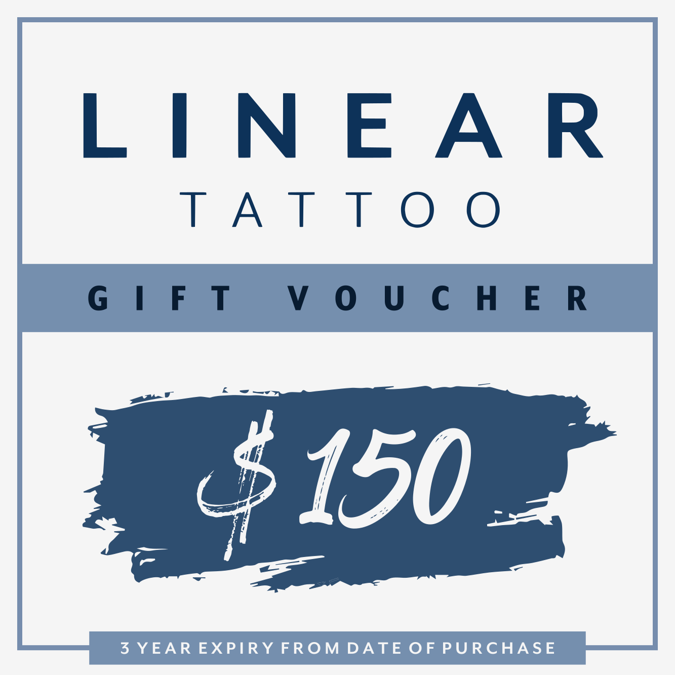 Linear Tattoo - DIGITAL GIFT VOUCHER