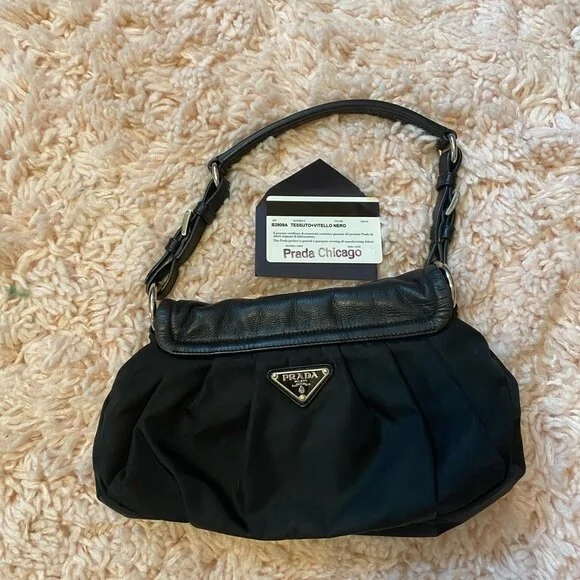 バッグ PRADA Nylon Leather Shoulder Bag 0400021577921_BLACK?wid=600&