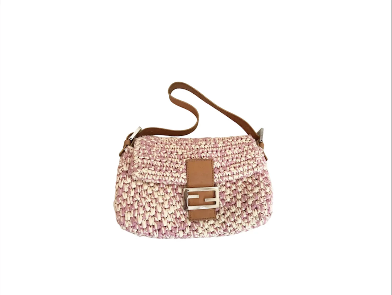 Fendi Raffia Baguette — HollyClosetCase