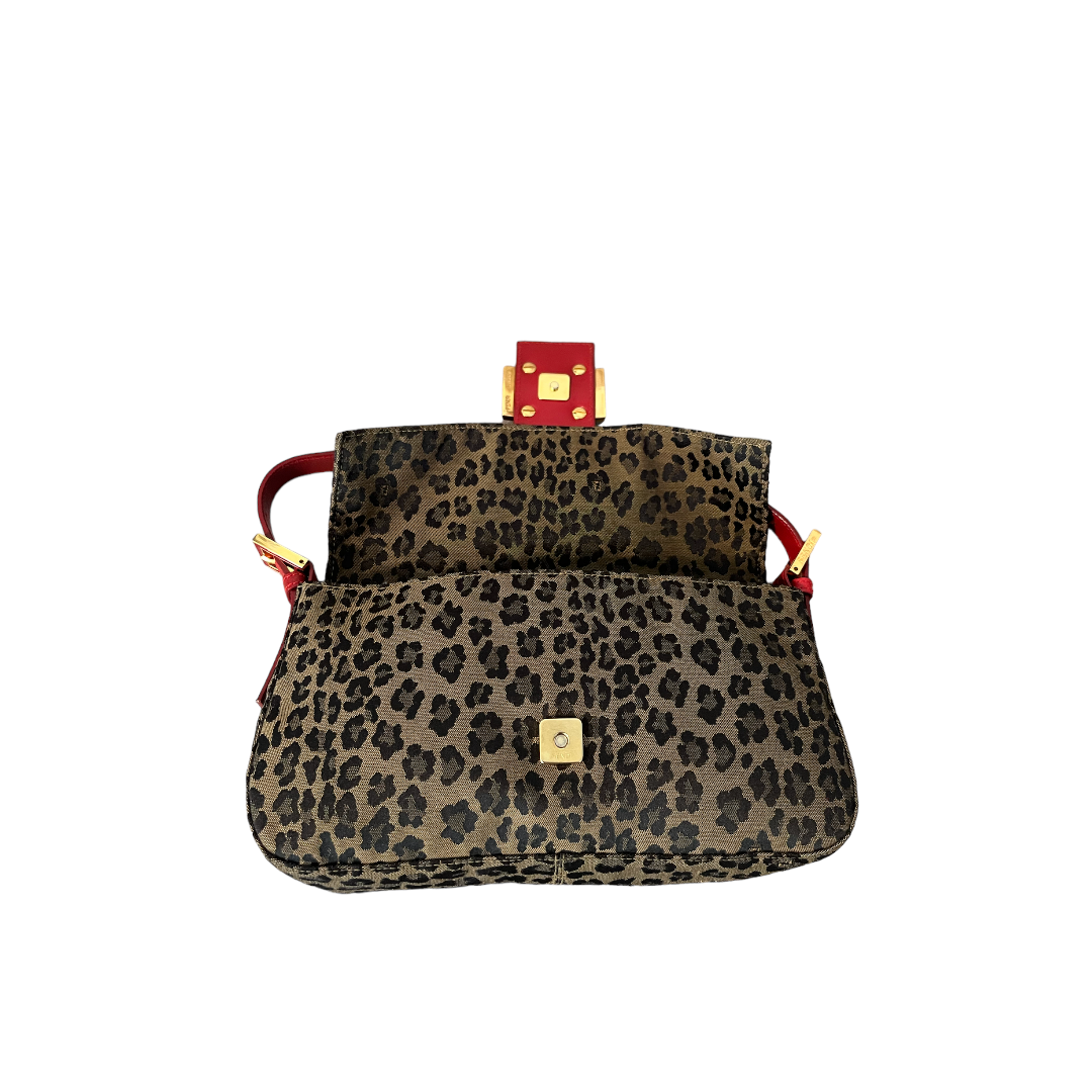 Fendi Leopard Print Baguette — HollyClosetCase display picture 3