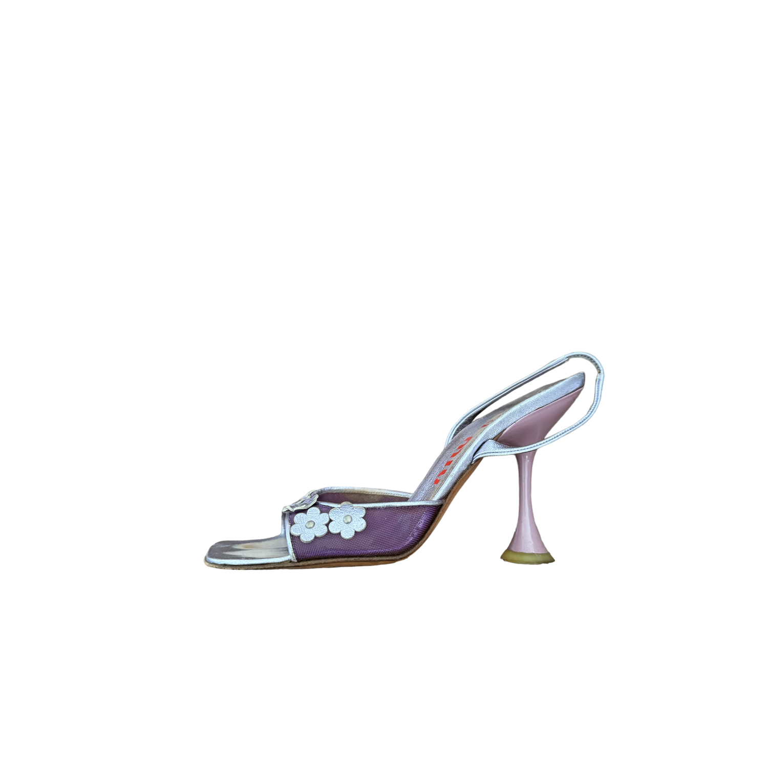 靴 MIU MIU Mesh Leather Heels Miu Miu Mesh Heels — HollyClosetCase