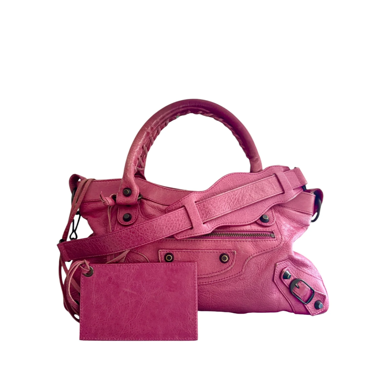 Balenciaga Pink City Bag — HollyClosetCase
