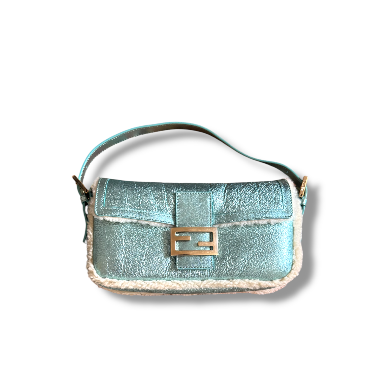 FENDI｜CLUTCHES ((8BR829 AFPM F1GL7)) FENDI Clutch Bag Bags For Women - Roma Black White Large