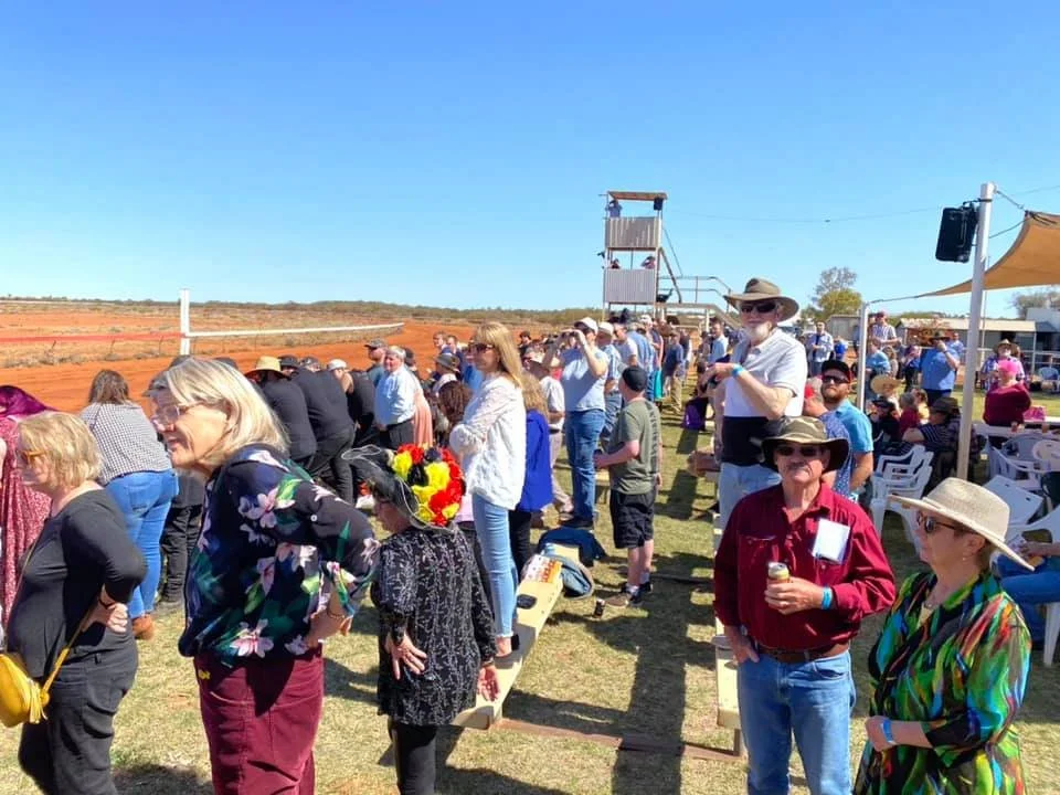 RACE MEETING IS A POLLING PLACE! — Ngaarda Media