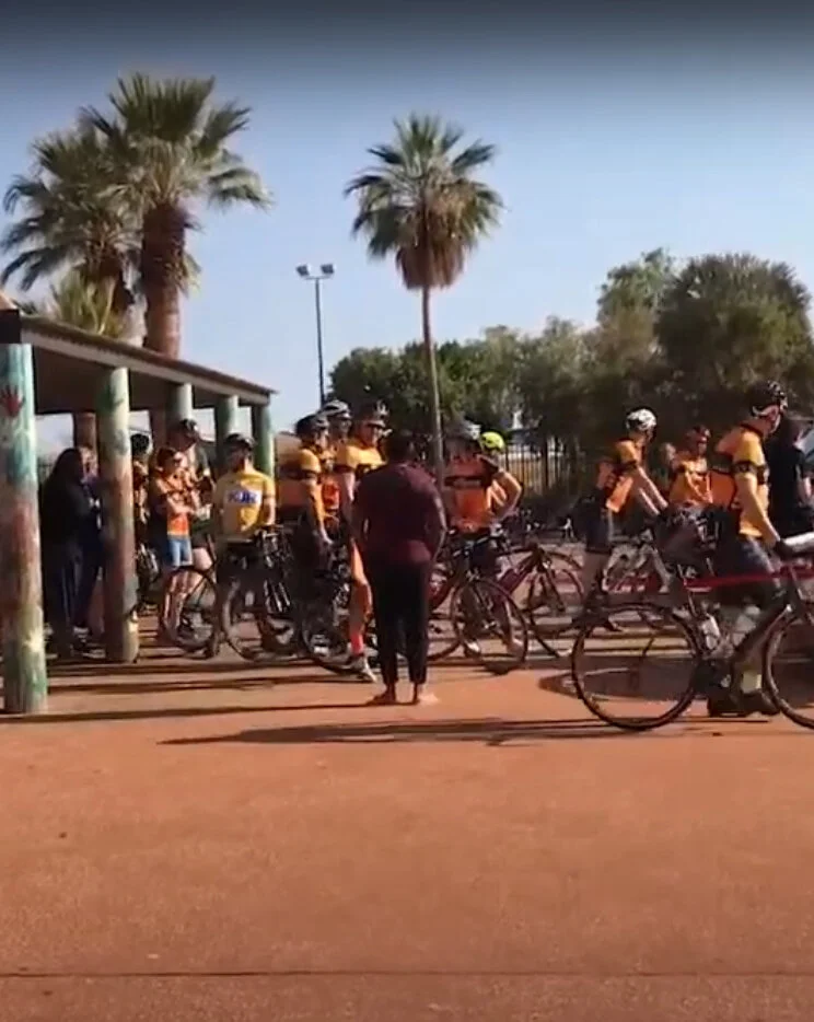 Cyclists ride for mental health