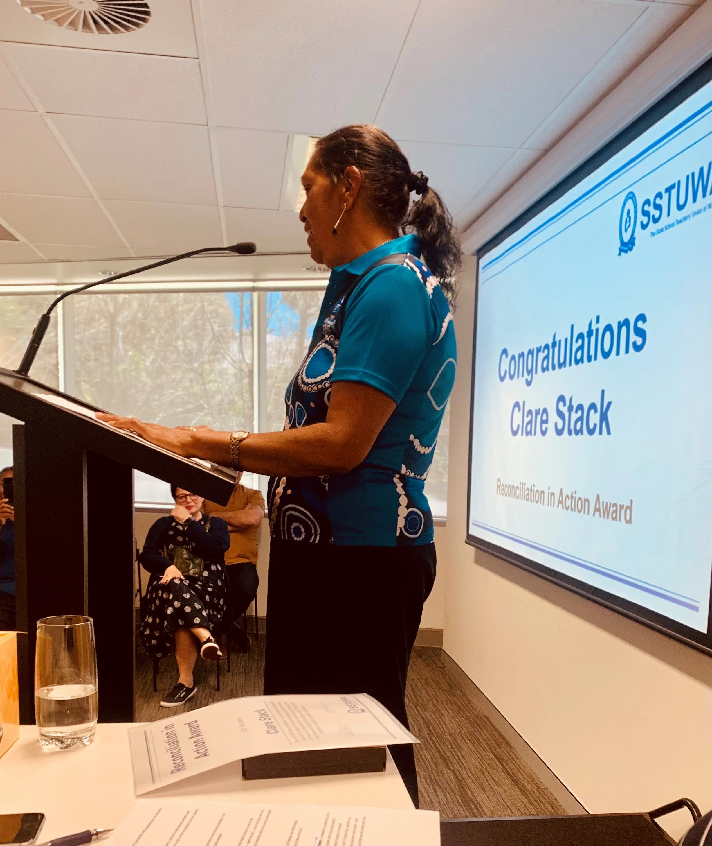 NOONGAR WOMAN HONORED WITH 'RECONCILIATION IN ACTION AWARD'