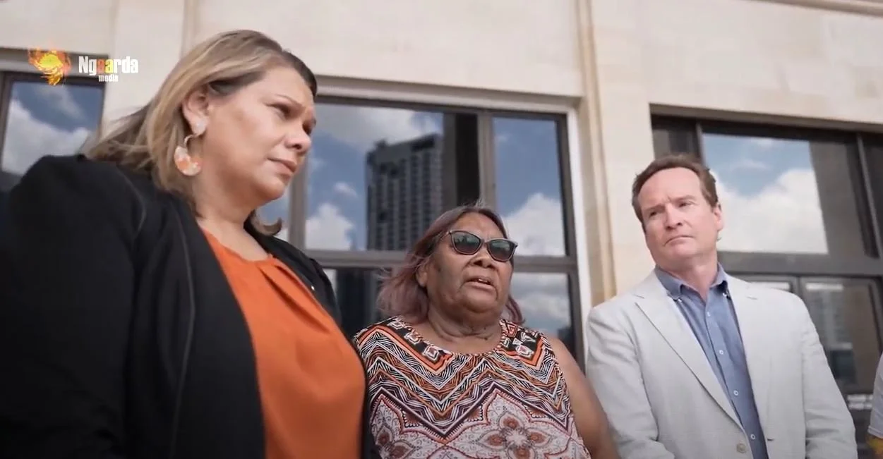 MCGOWAN PRESENTED WITH OPEN LETTER OF DISAPPOINTMENT FROM TRADITIONAL OWNERS 