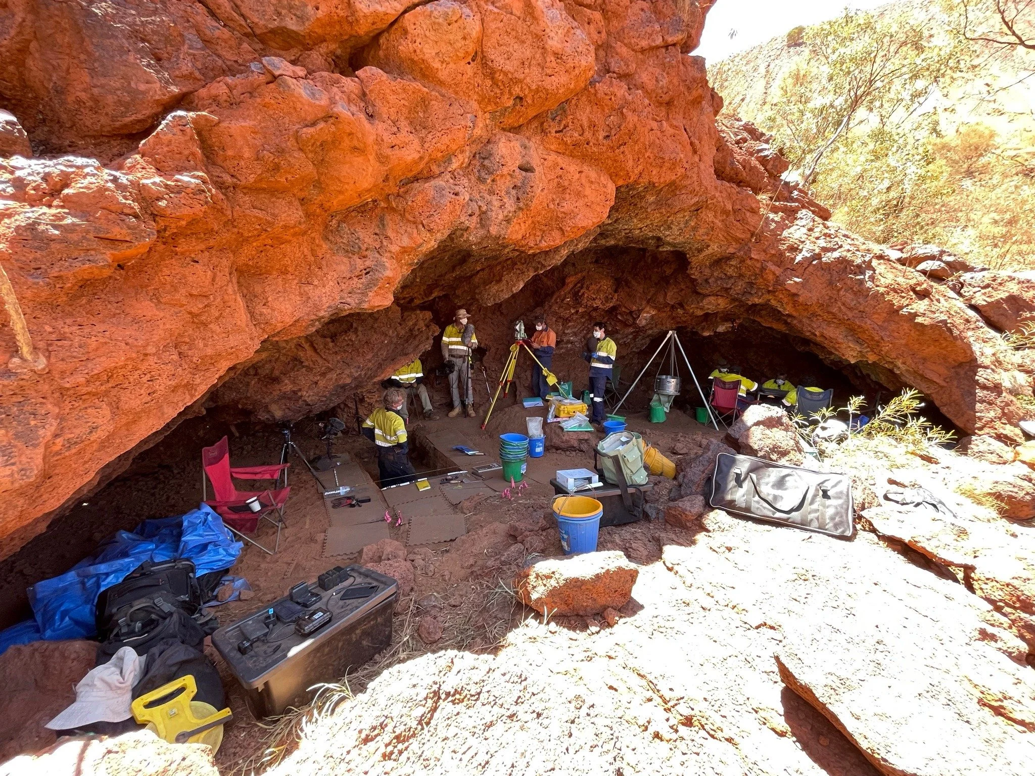 DWELLING DATED TO 50,000 YEARS