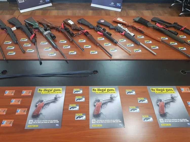 CALL TO HAND IN UNREGISTERED GUNS