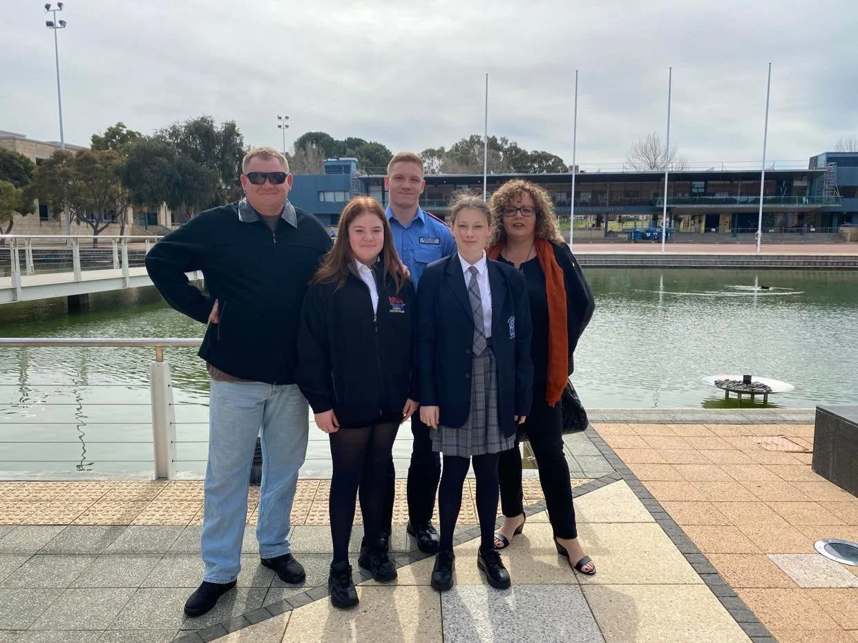 MOTHER HONOURS HER SONS LEGACY