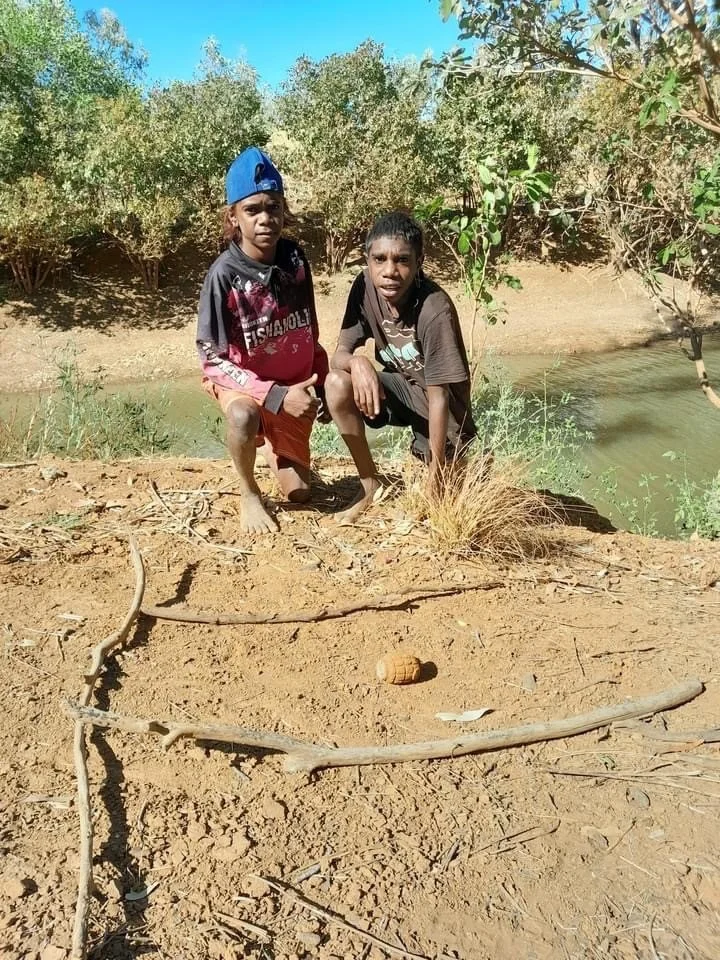 BOYS FIND HAND GRENADE