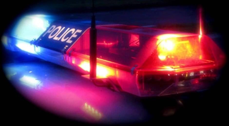 POLICE VAN HITS 88-YEAR-OLD