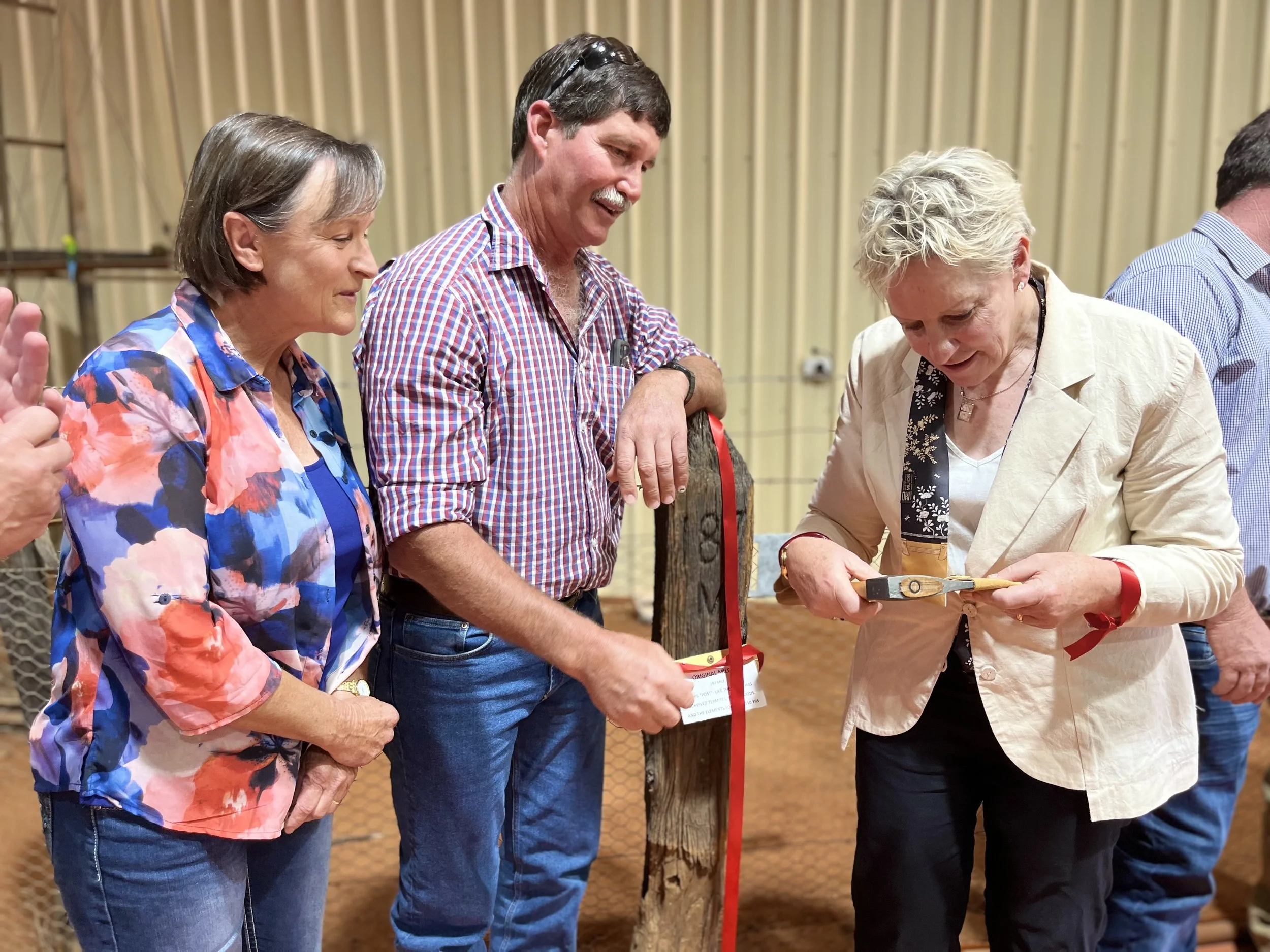 VERMIN FENCING MADE INDIGENOUS JOBS