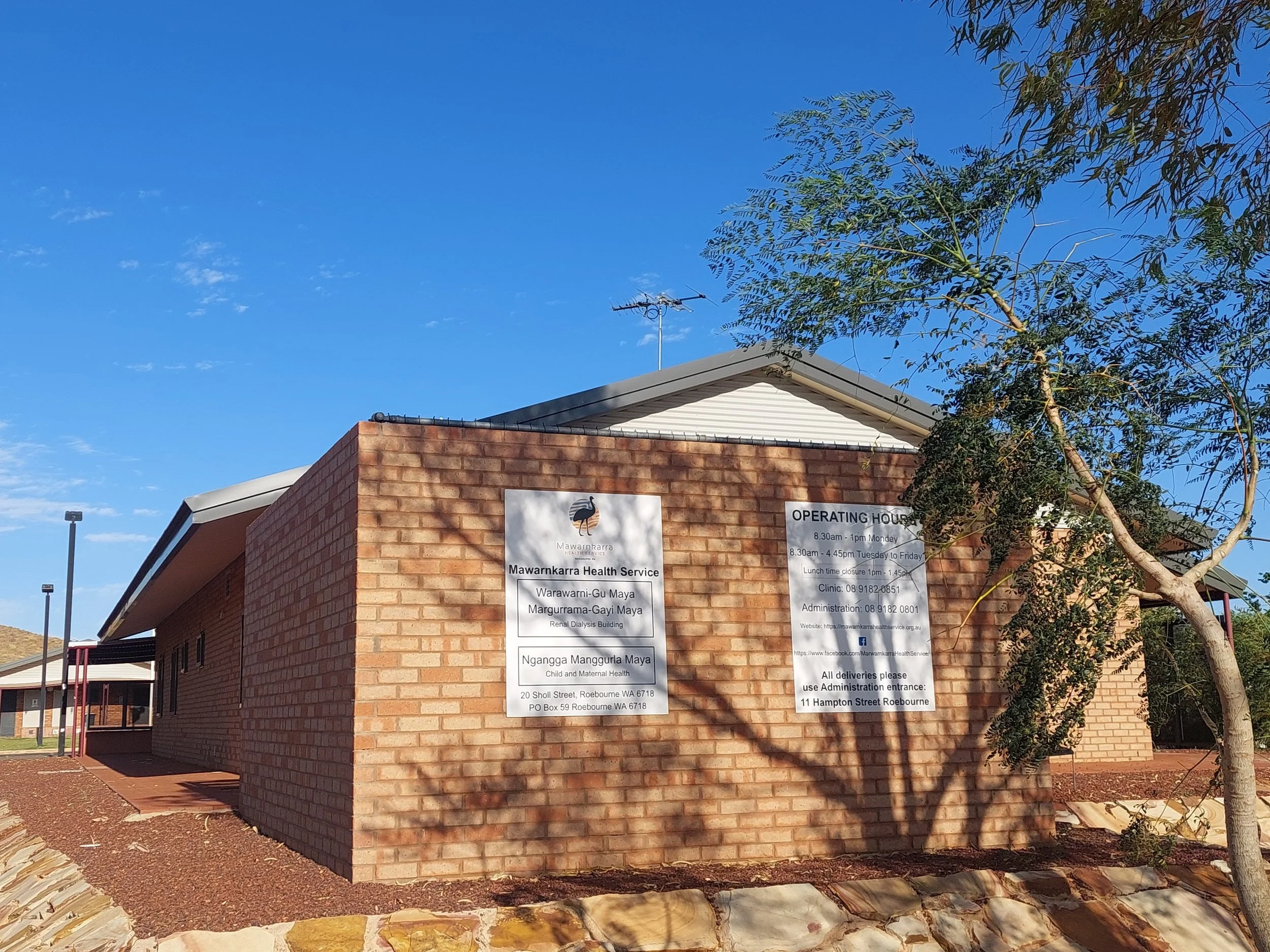 ROEBOURNE DIALYSIS CONFUSION