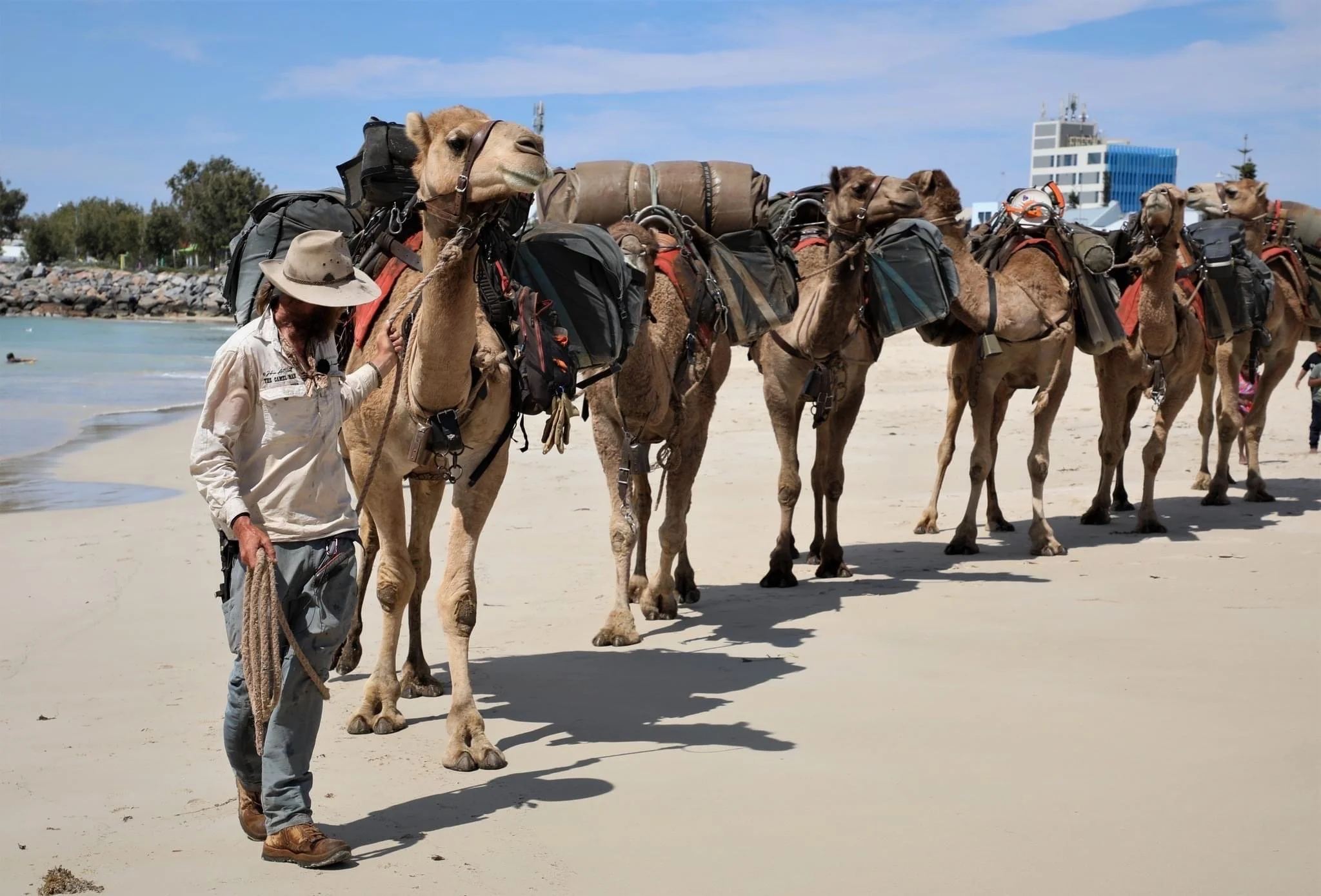 CAMEL MAN HAS RETURNED TO WA 