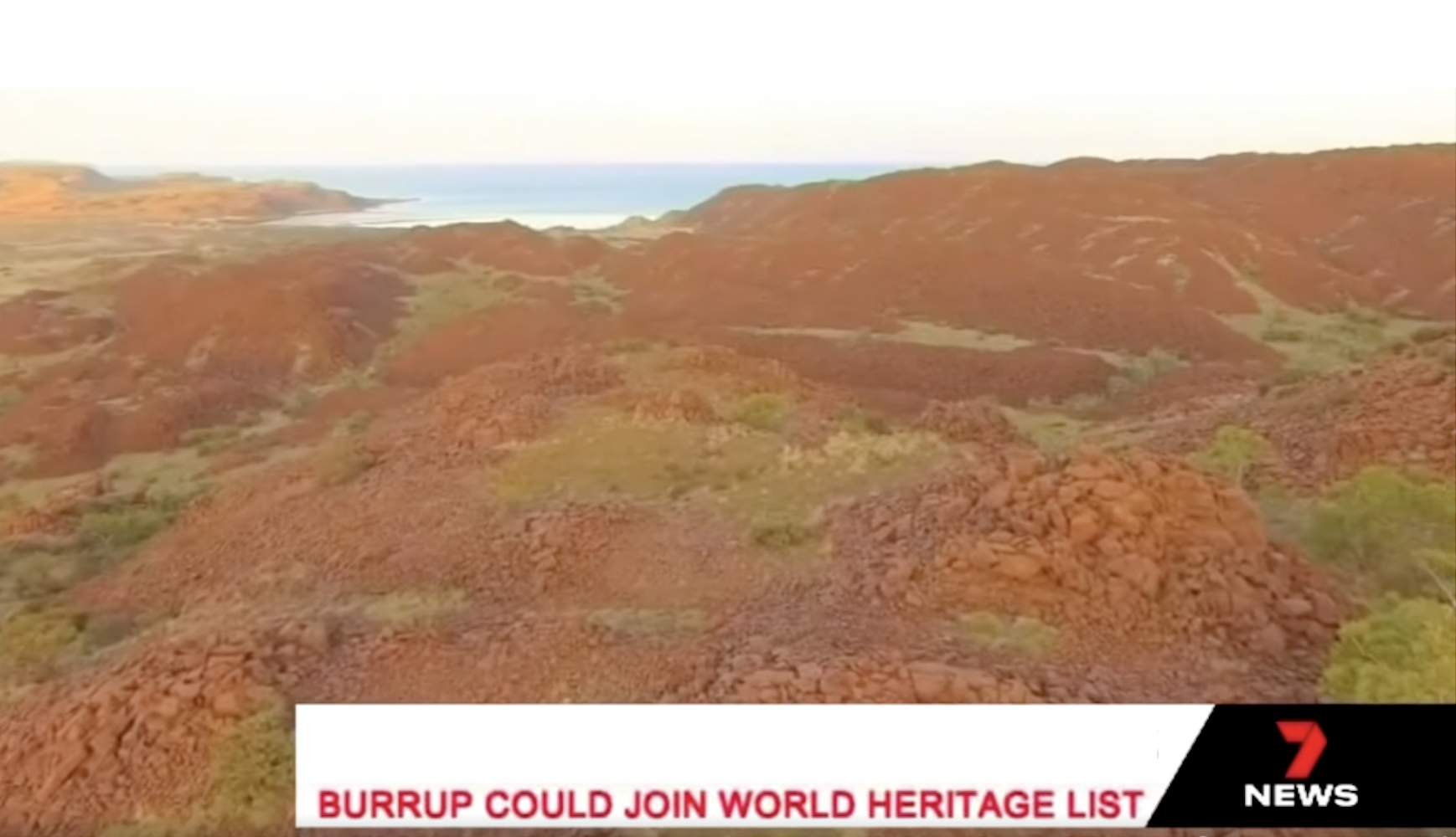 CHANNEL 7 SHOW CULTURALLY RESTRICTED ROCK ART IMAGES ON TV