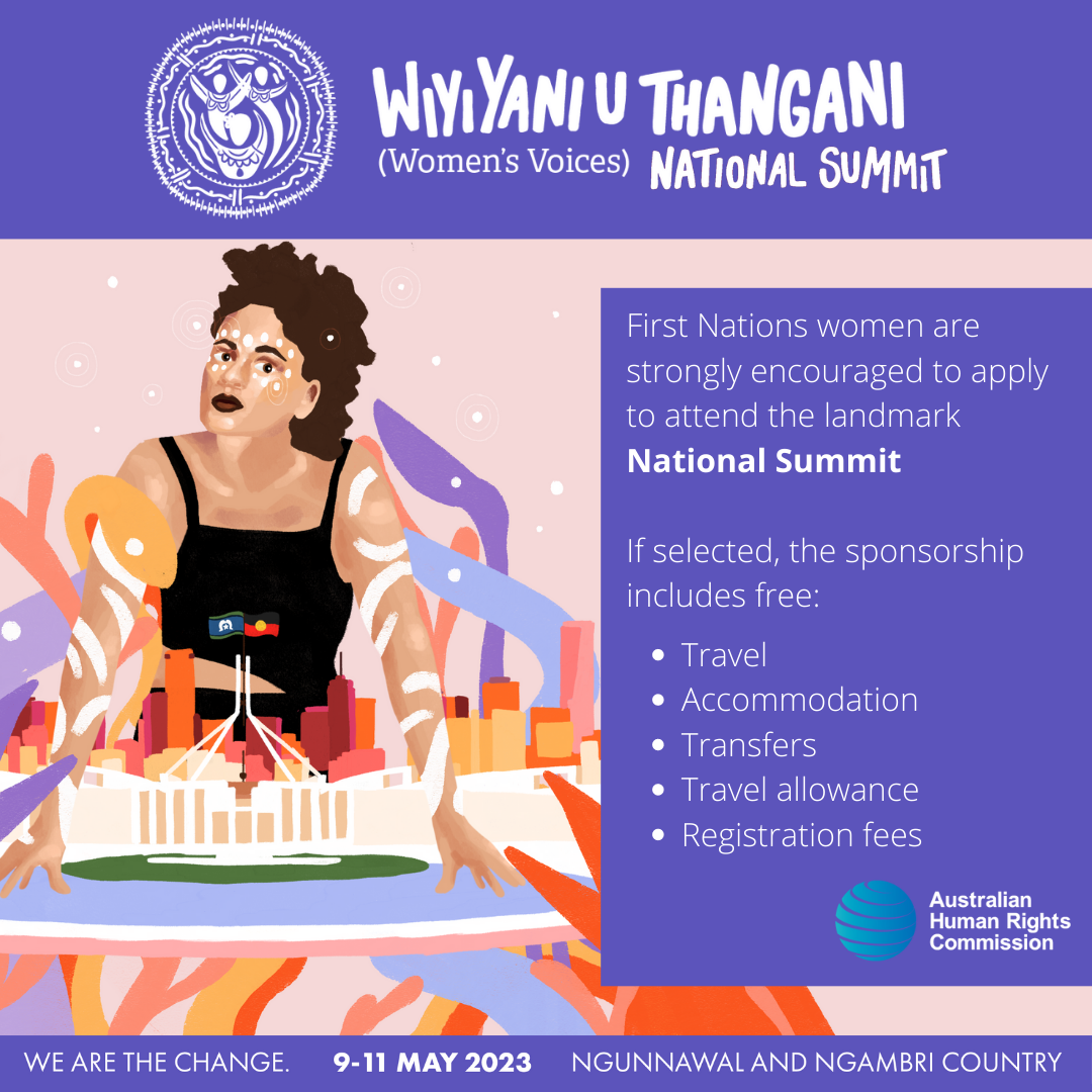 FIRST NATIONS WOMENS SUMMIT SCHOLARSHIP EXTENDED TO SHARE YOUR VOICE