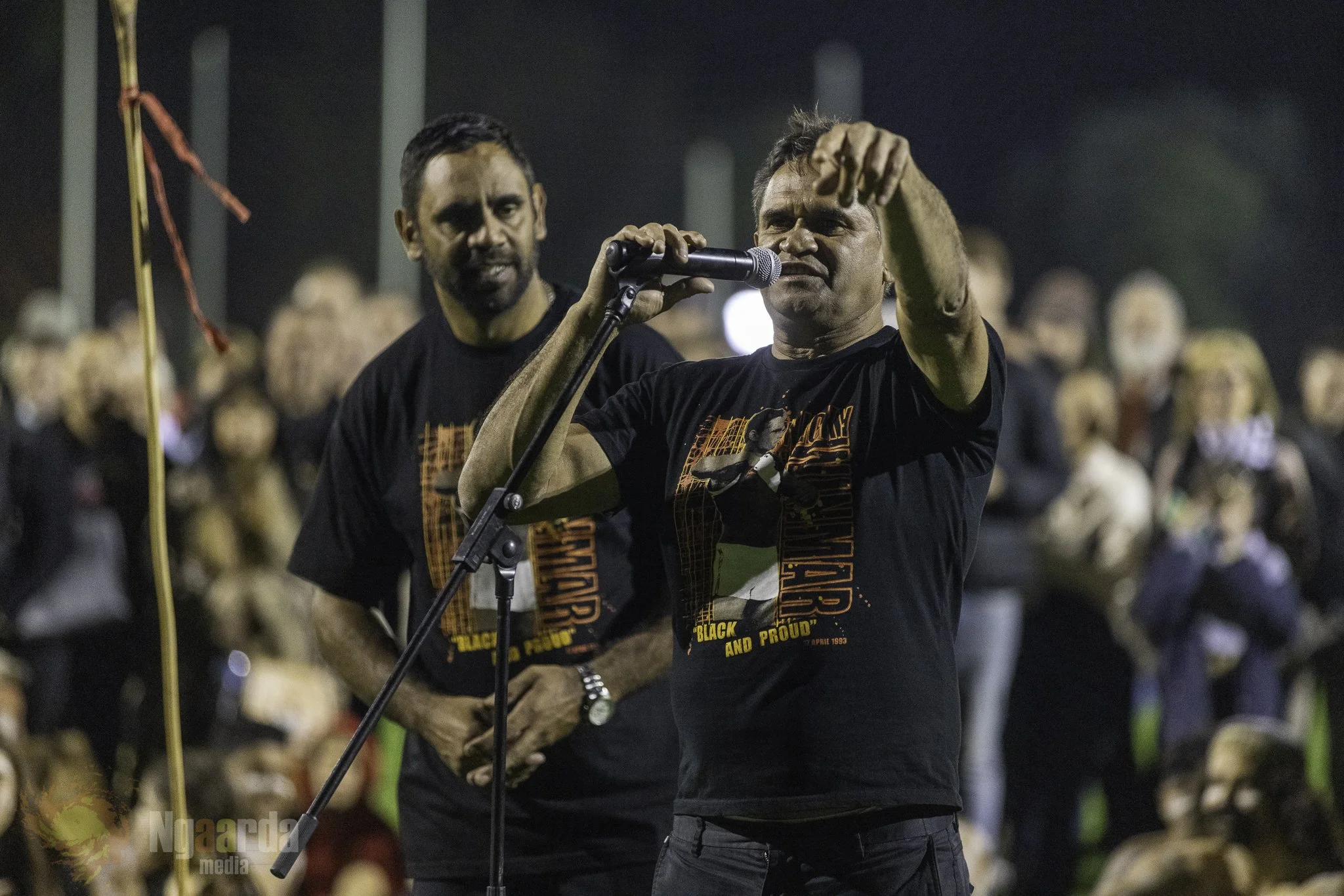 NICKY WINMAR COURAGEOUS STANCE AGAINST RACISM, 30 YEAR ANNIVERSARY