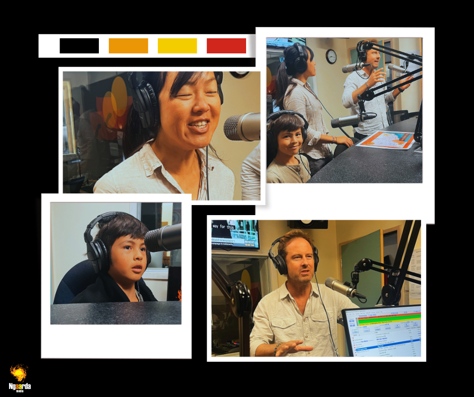 REGENNARRATION PODCAST HOST AND FAMILY DROP BY NGAARDA MEDIA