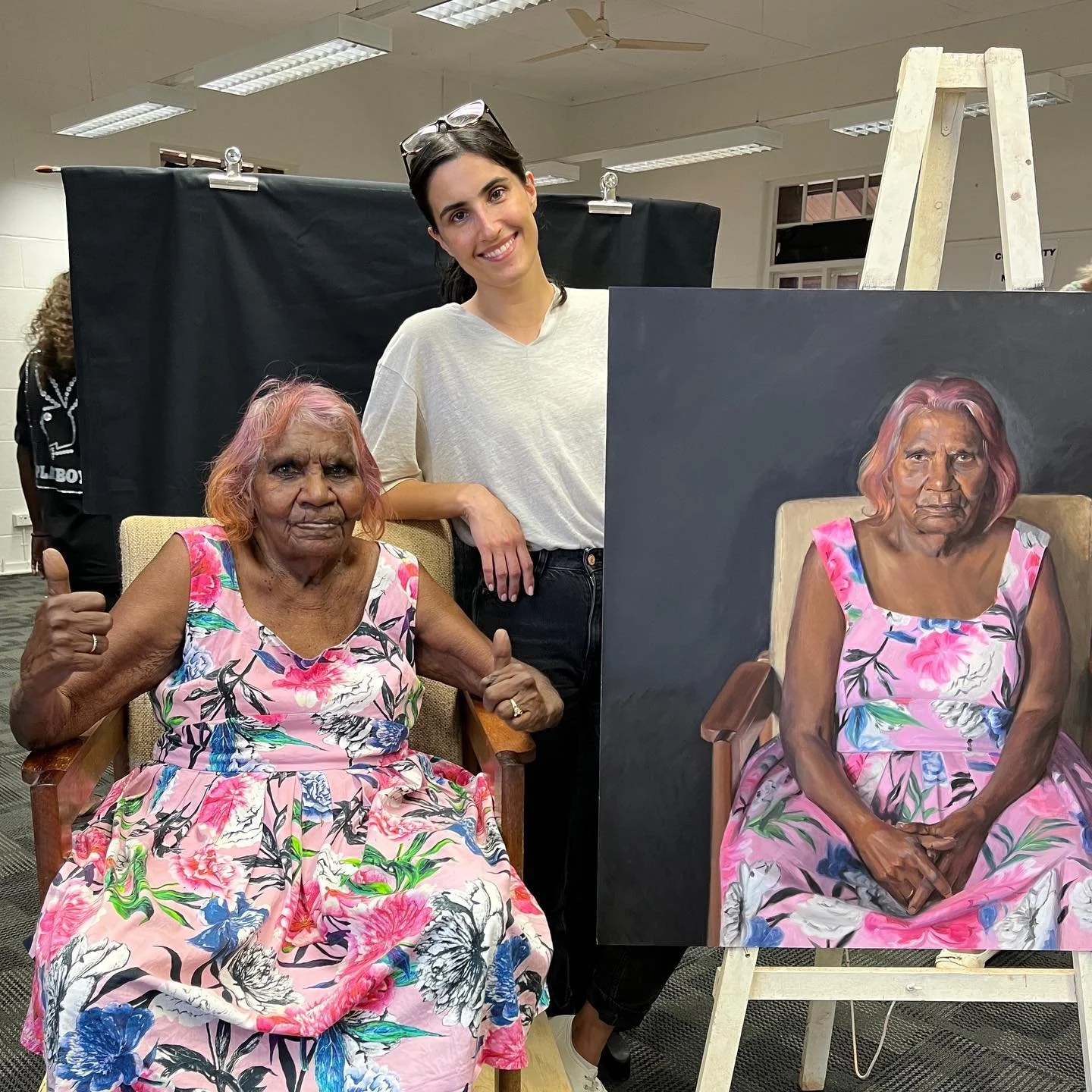 YINDJIBARNDI ELDER’S PORTRAIT FINALIST IN ARCHIBALD PRIZE