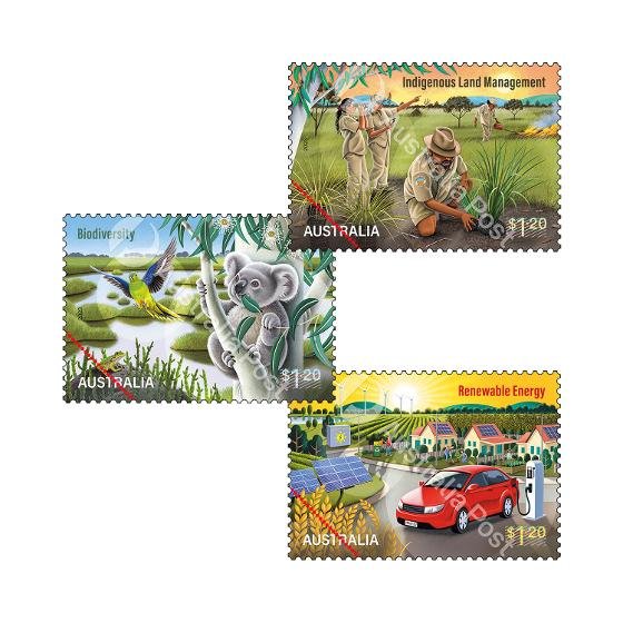  STAMP SERIES TO HONOUR INDIGENOUS LAND CARE&nbsp;