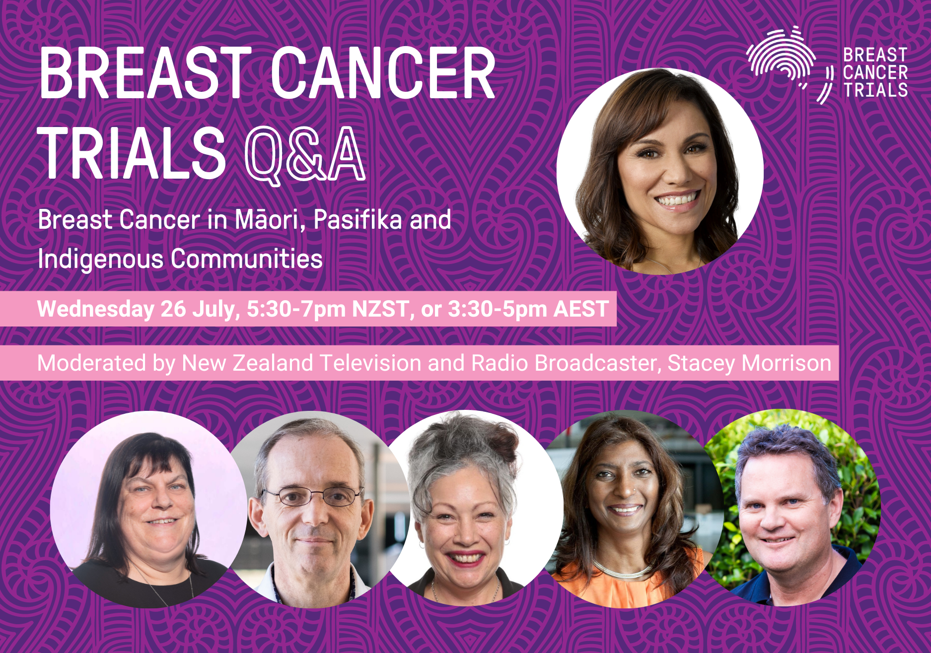 BREAST CANCER TRIALS ARE CONDUCTING AN ONLINE Q&amp;A
