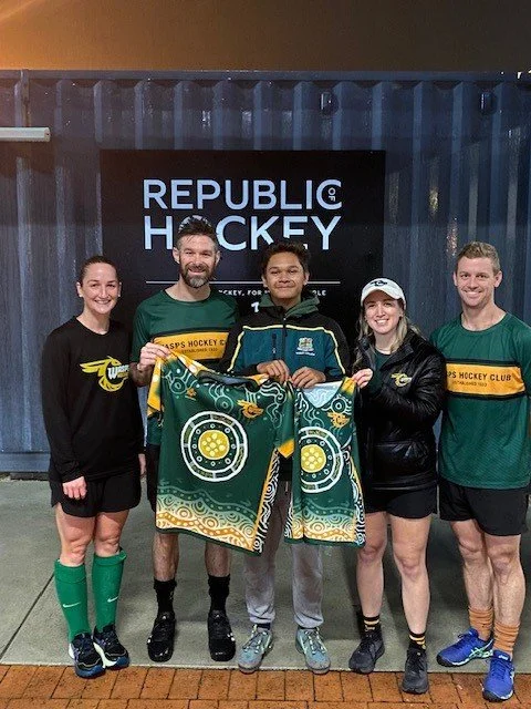 NGURLAMA STUDENTS DESIGNS HOCKEY JERSEY FOR SCHOOL TEAM
