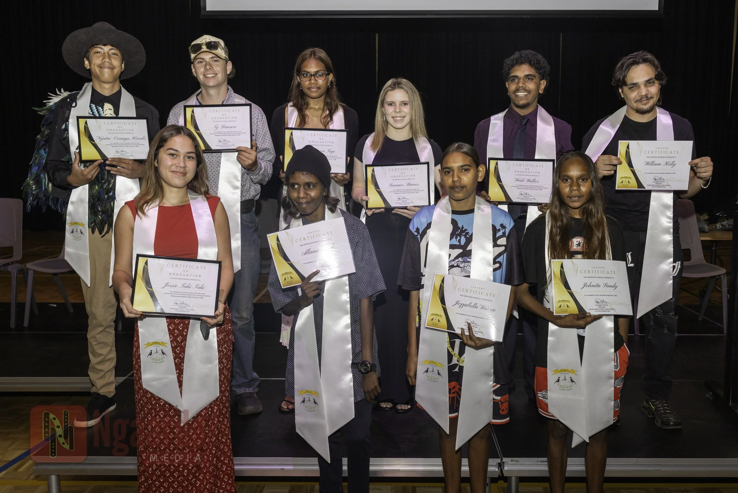 ROEBOURNE TEACHER SHARES CLEAR MESSAGE WITH YEAR 12 GRADUATES