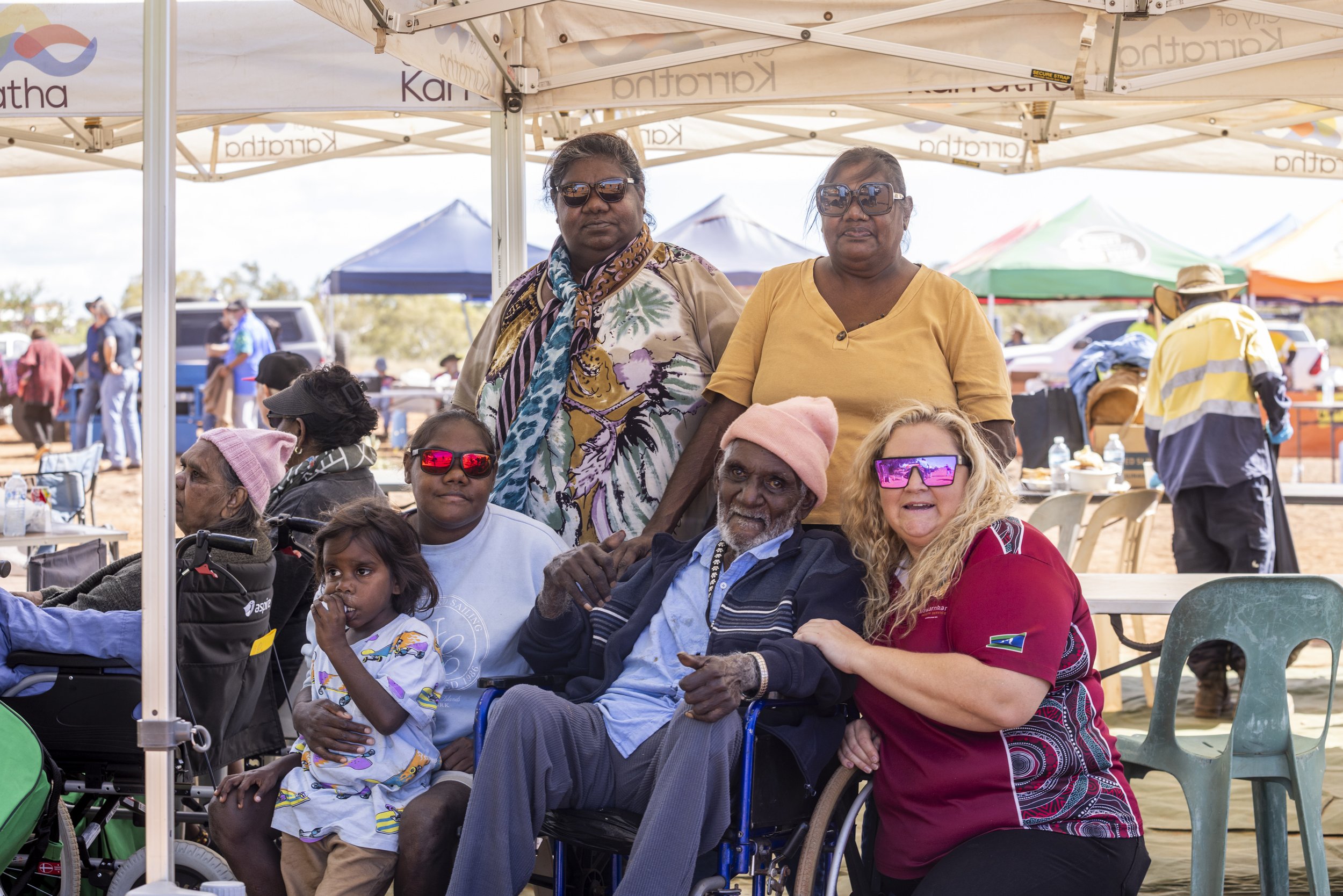 Roebourne gathers at Old Reserve to honour, respect Elders’ Birthday