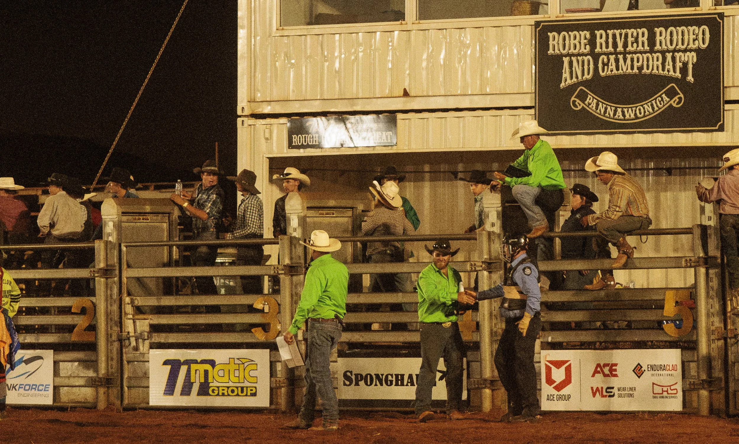 PANNAWONICA SERGEANT SWAPS BLUE UNIFORM FOR A BULL