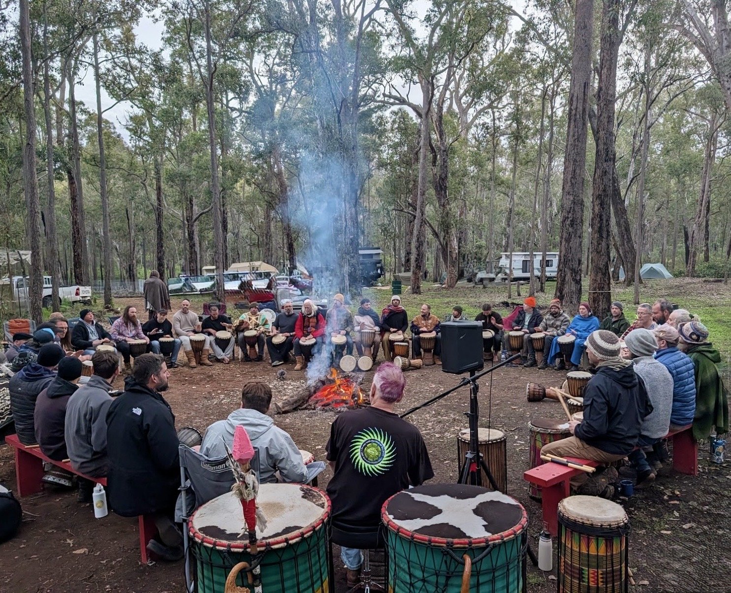 FINDING BROTHERHOOD IN THE BUSH: MEN RECONNECT THROUGH MUSIC, NATURE AND FRIENDSHIP