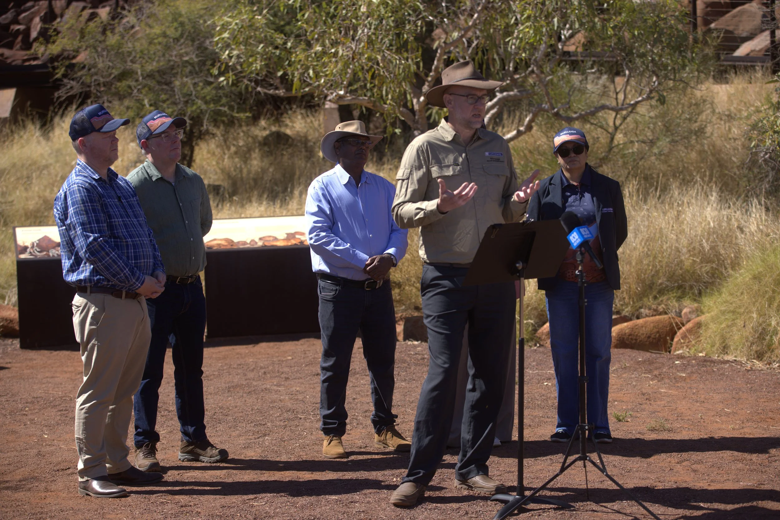 Curtin University's Professor Ben Mullins leads the Murujuga Rock Art Monitoring Program.