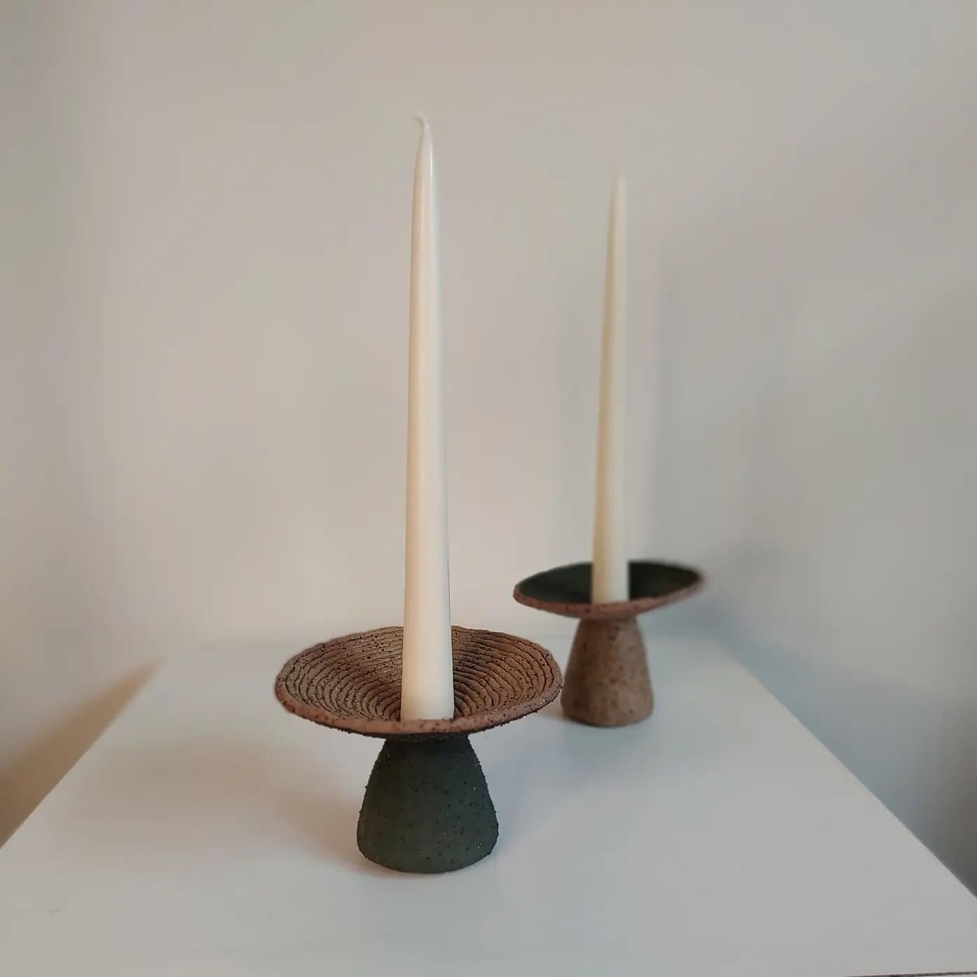 I've been working on some little candle holders. I'm hoping to have a selection of these babies in different matte colours available on my website before Christmas. But if ya can't wait DM me for pre orders