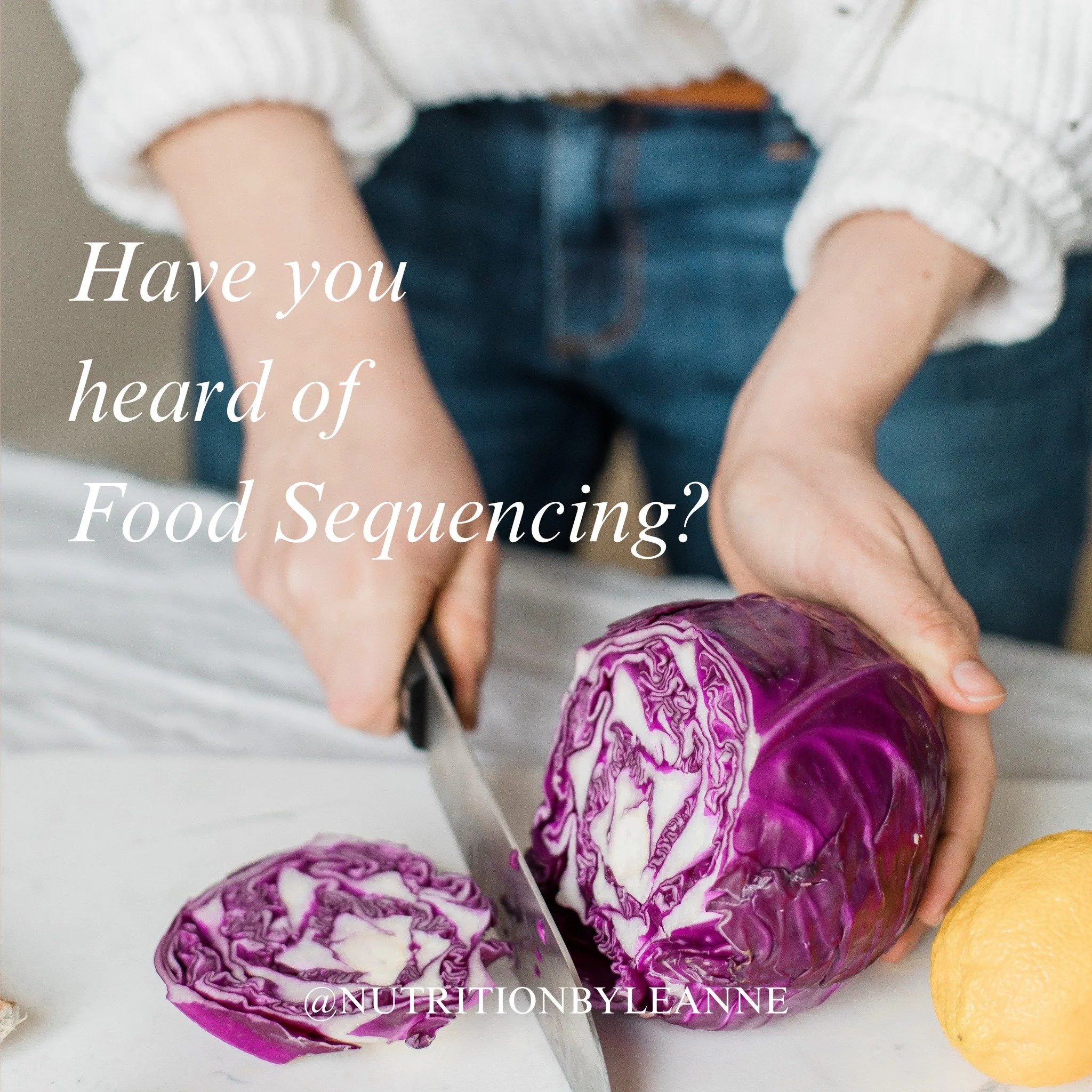 Have you heard of food sequencing? 

Food sequencing, the order in which you consume different nutrients, can have a profound impact on how your body processes food and manages blood sugar levels. One effective sequencing strategy is starting your me