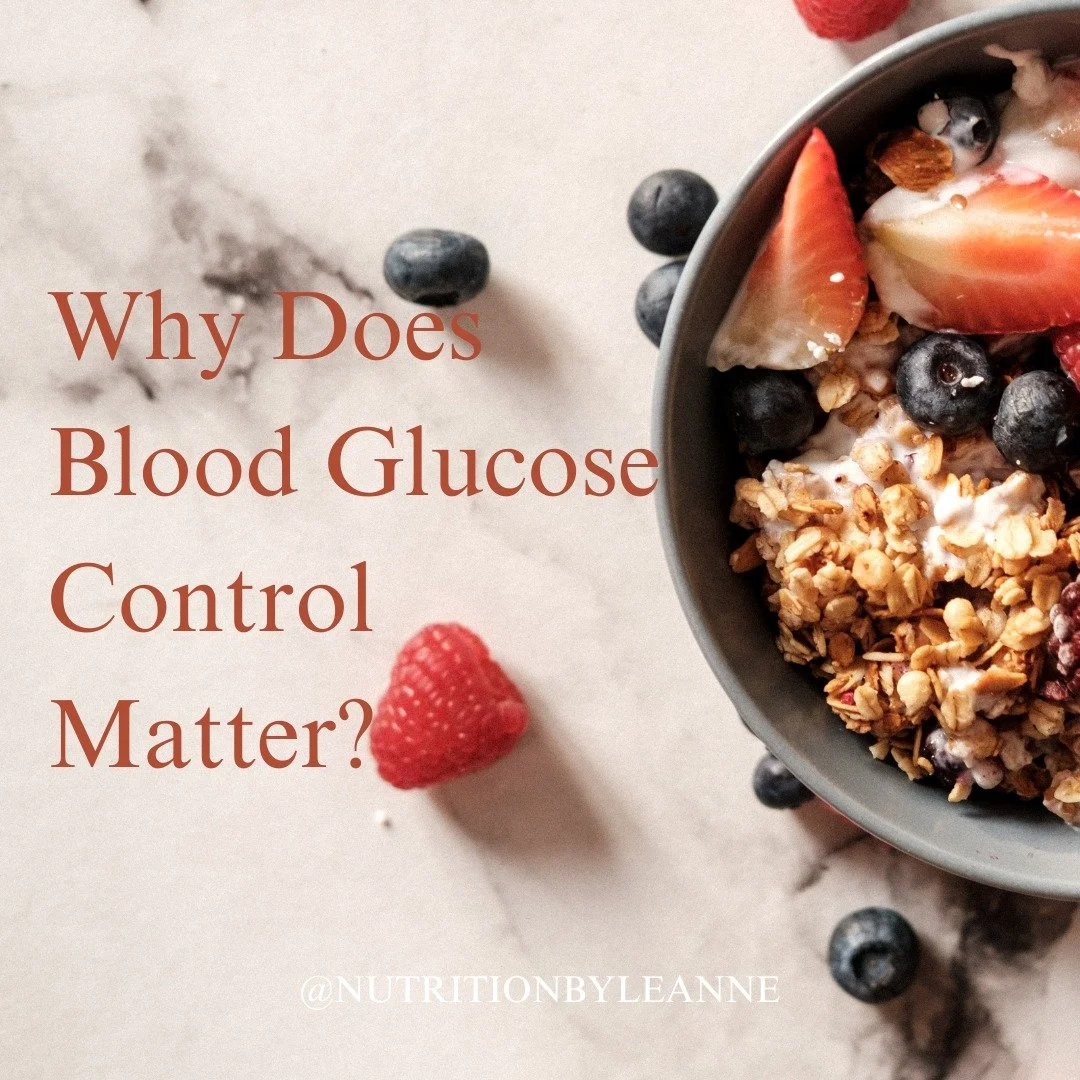 Why does blood glucose control matter!?

Understanding the importance of blood glucose control is essential for overall health and it is usually the first thing I focus on with clients who struggle with fatigue, cravings, brain fog and low mood. 

He